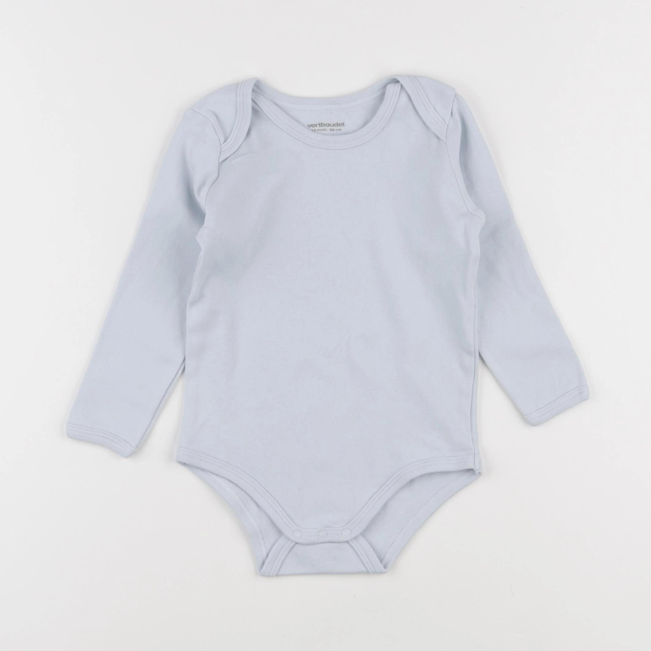 Vertbaudet - body bleu - 24 mois