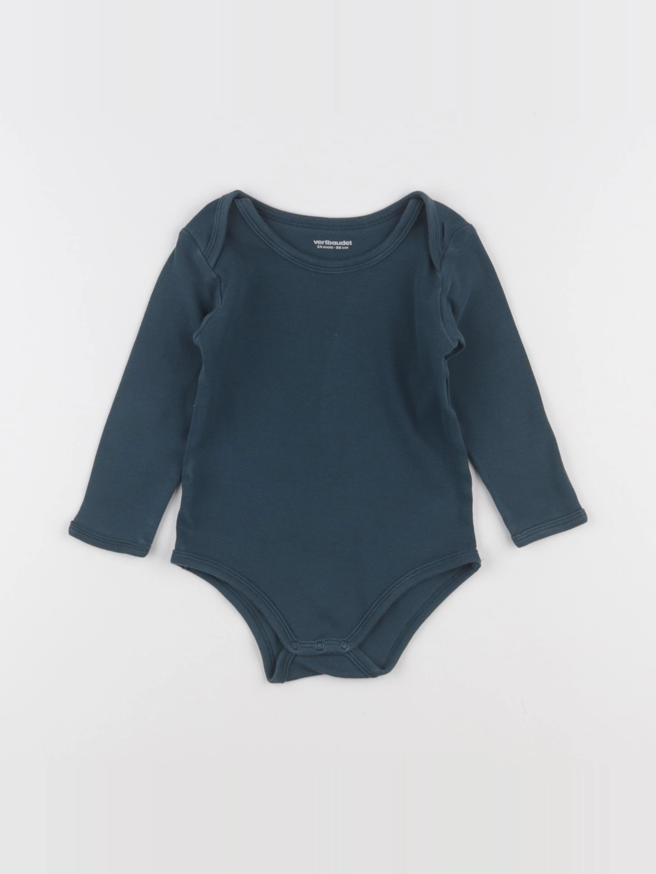 Vertbaudet - body vert - 24 mois