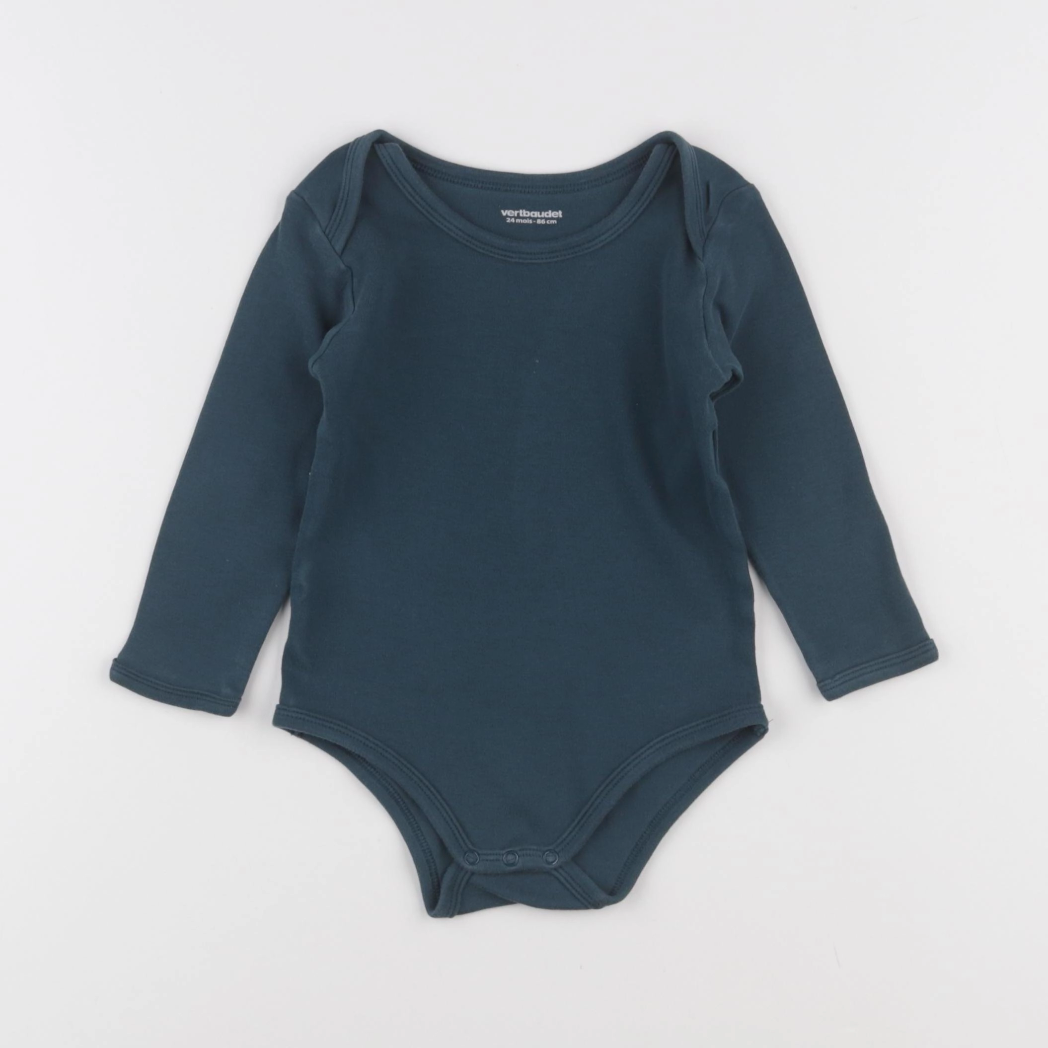 Vertbaudet - body vert - 24 mois