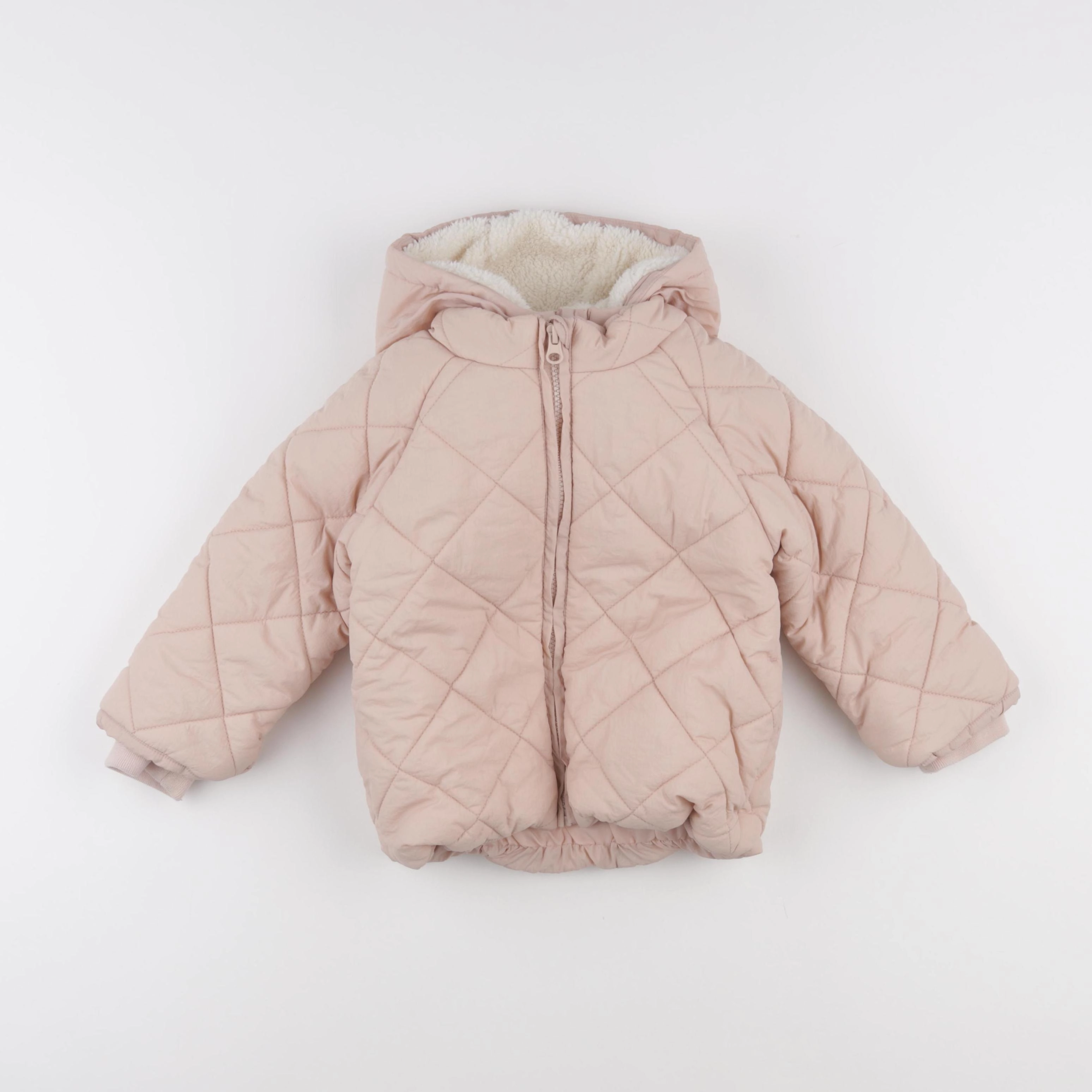 Vertbaudet - doudoune rose - 36 mois