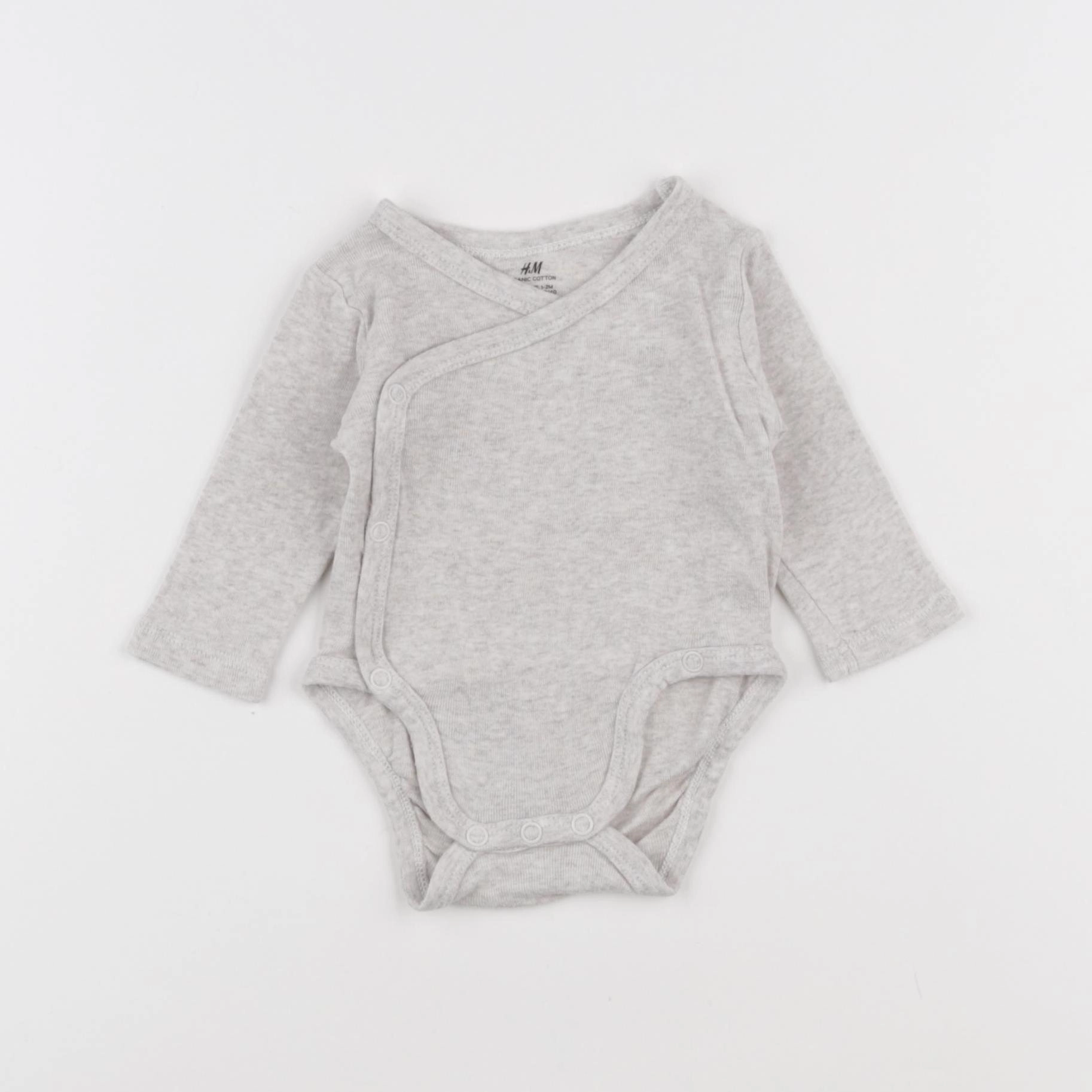 H&M - body beige - 1/3 mois