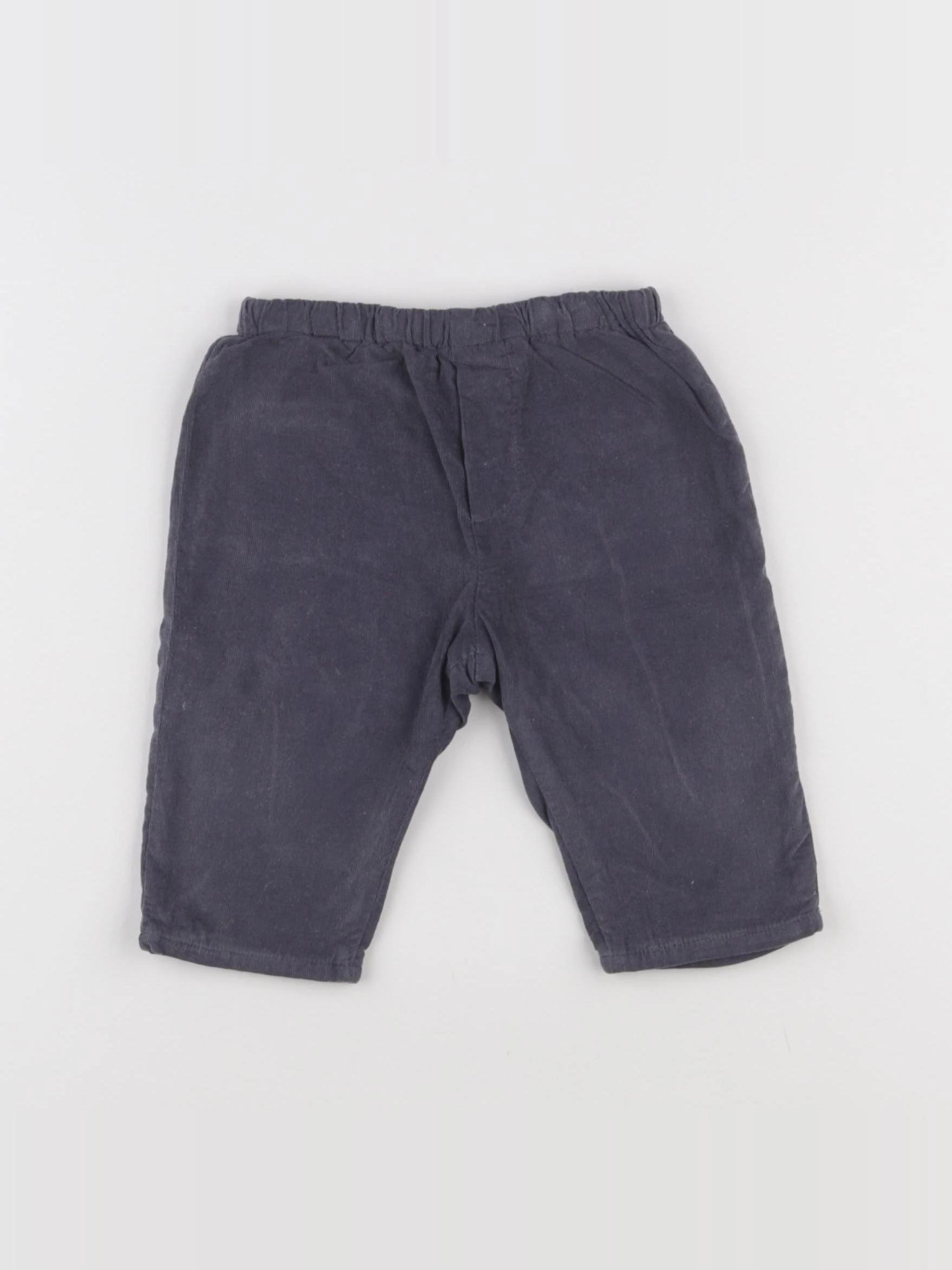Jacadi - pantalon doublé gris - 6 mois