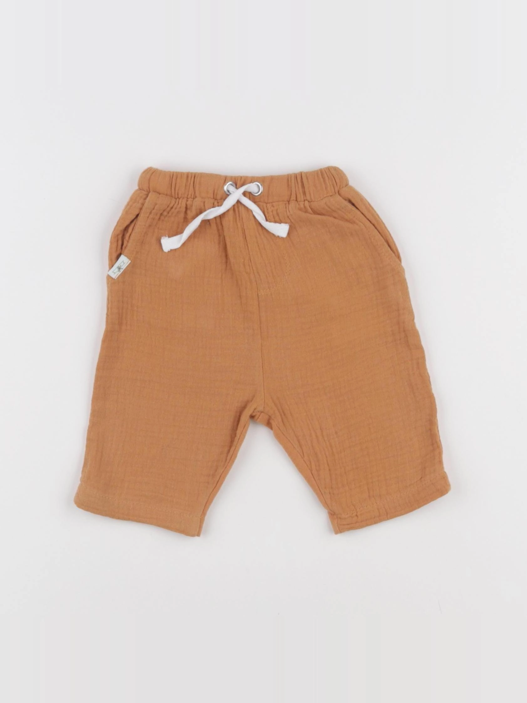 Vertbaudet - pantalon marron - 3 mois