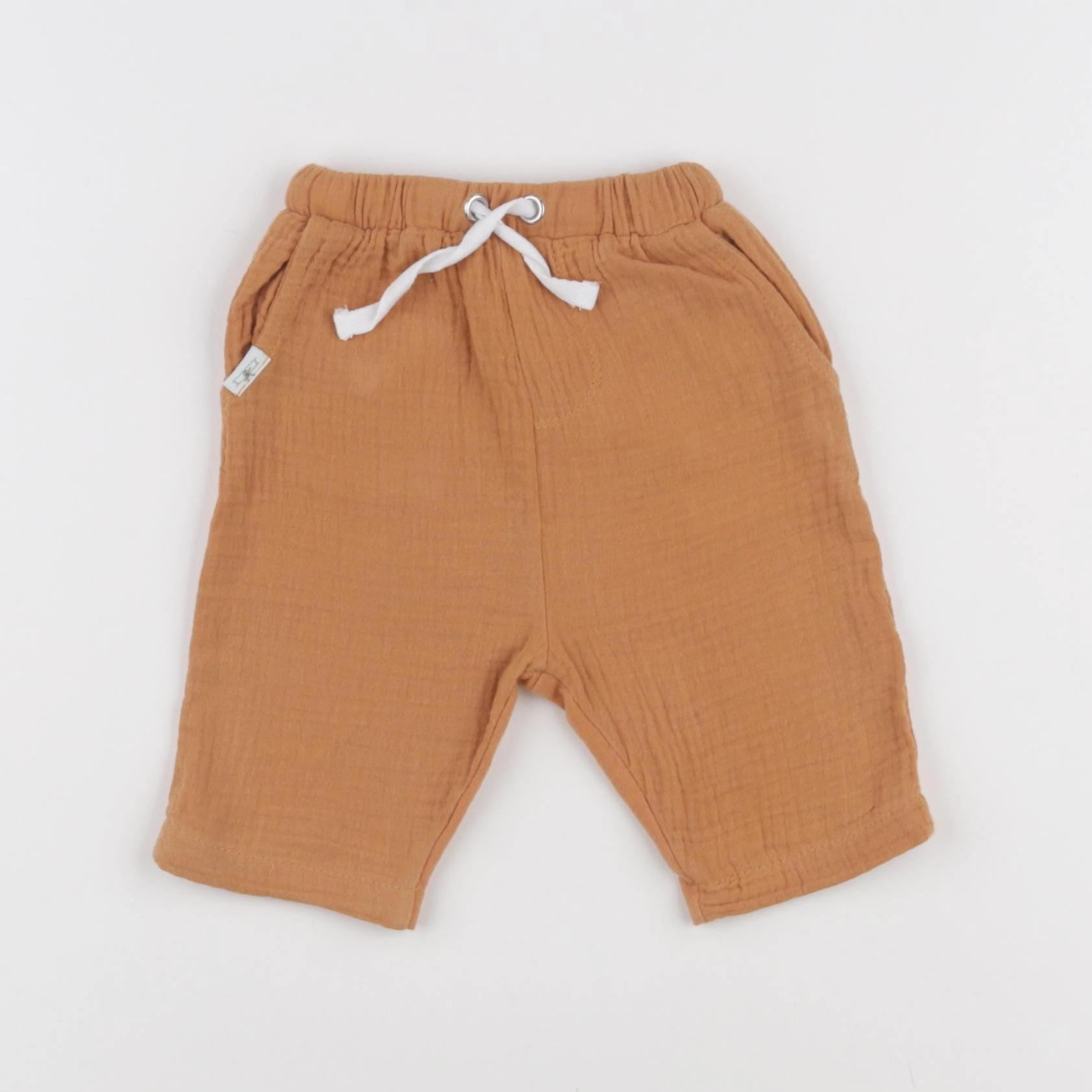 Vertbaudet - pantalon marron - 3 mois