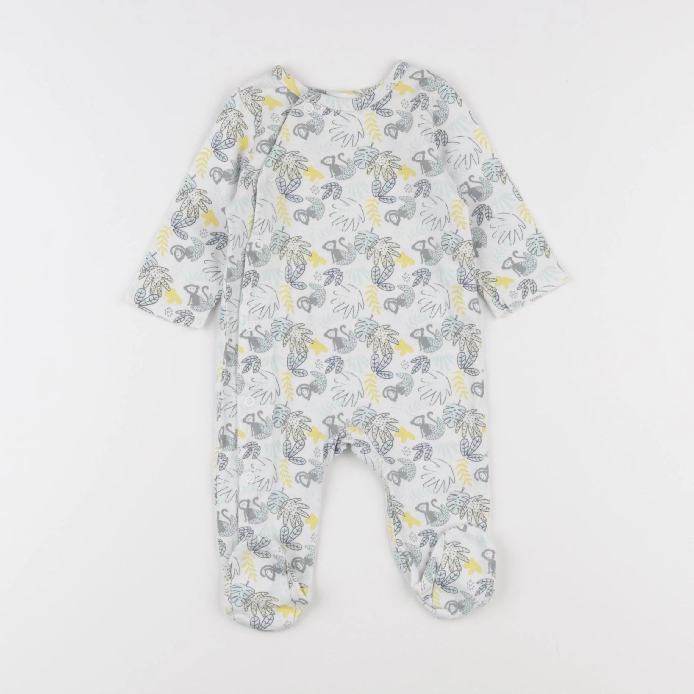 Tape à l'oeil - pyjama coton multicolore - 3 mois