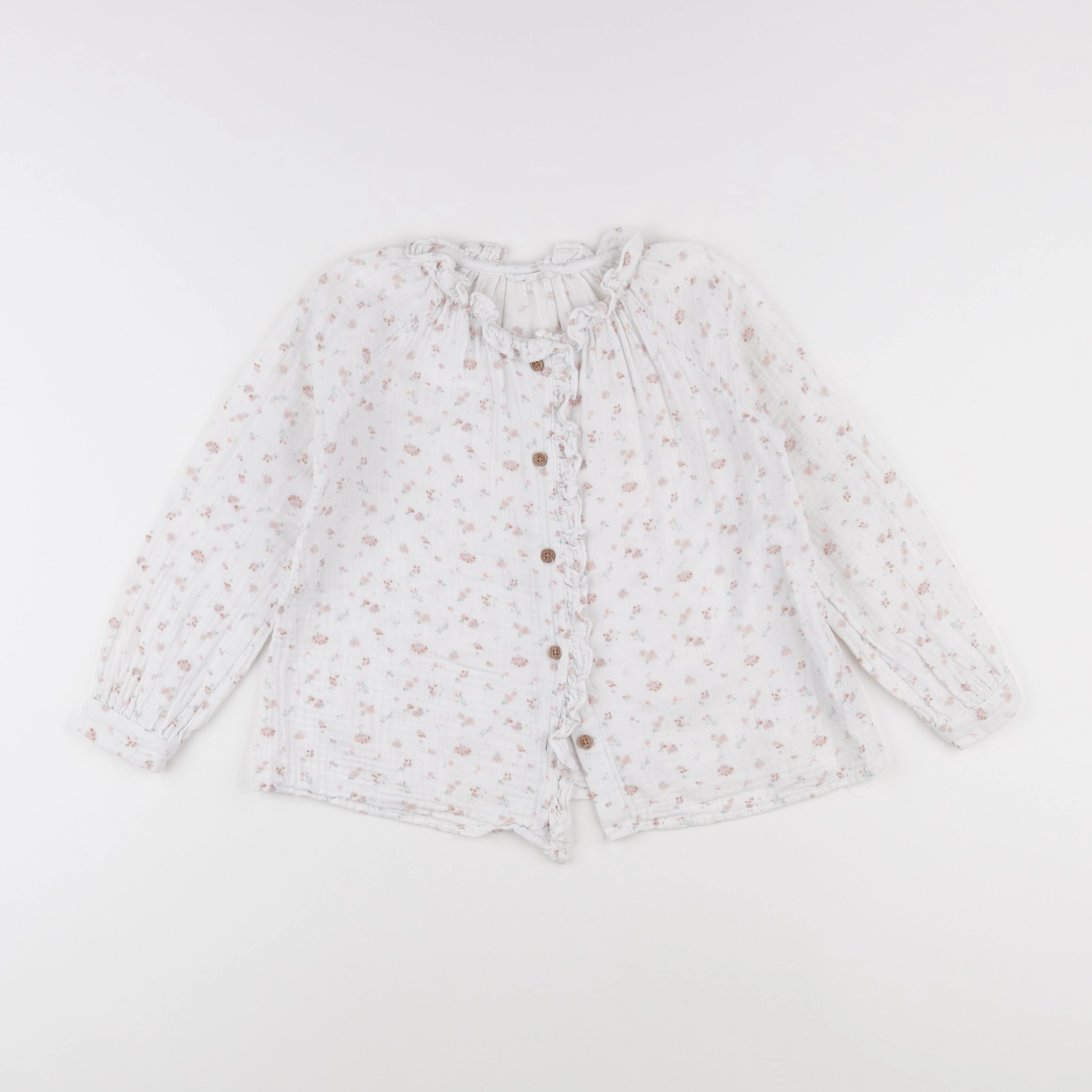 Vertbaudet - chemise blanc - 6 ans