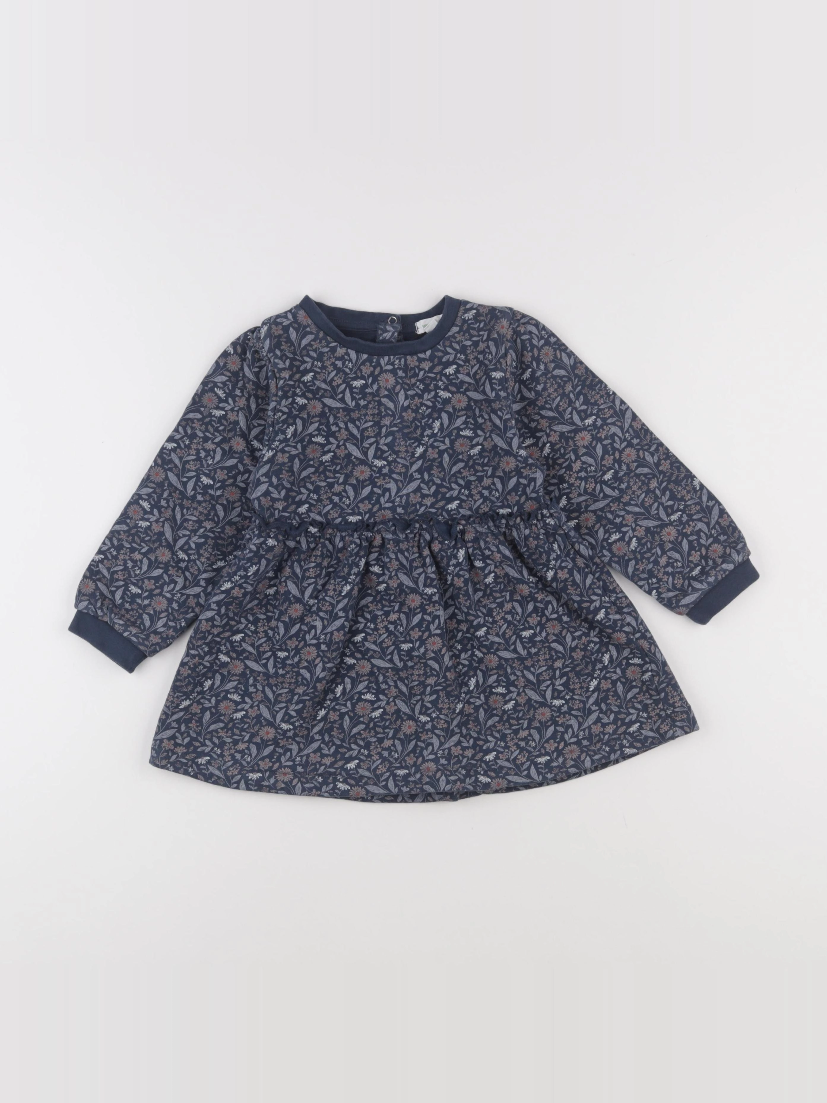 Vertbaudet - robe bleu - 36 mois