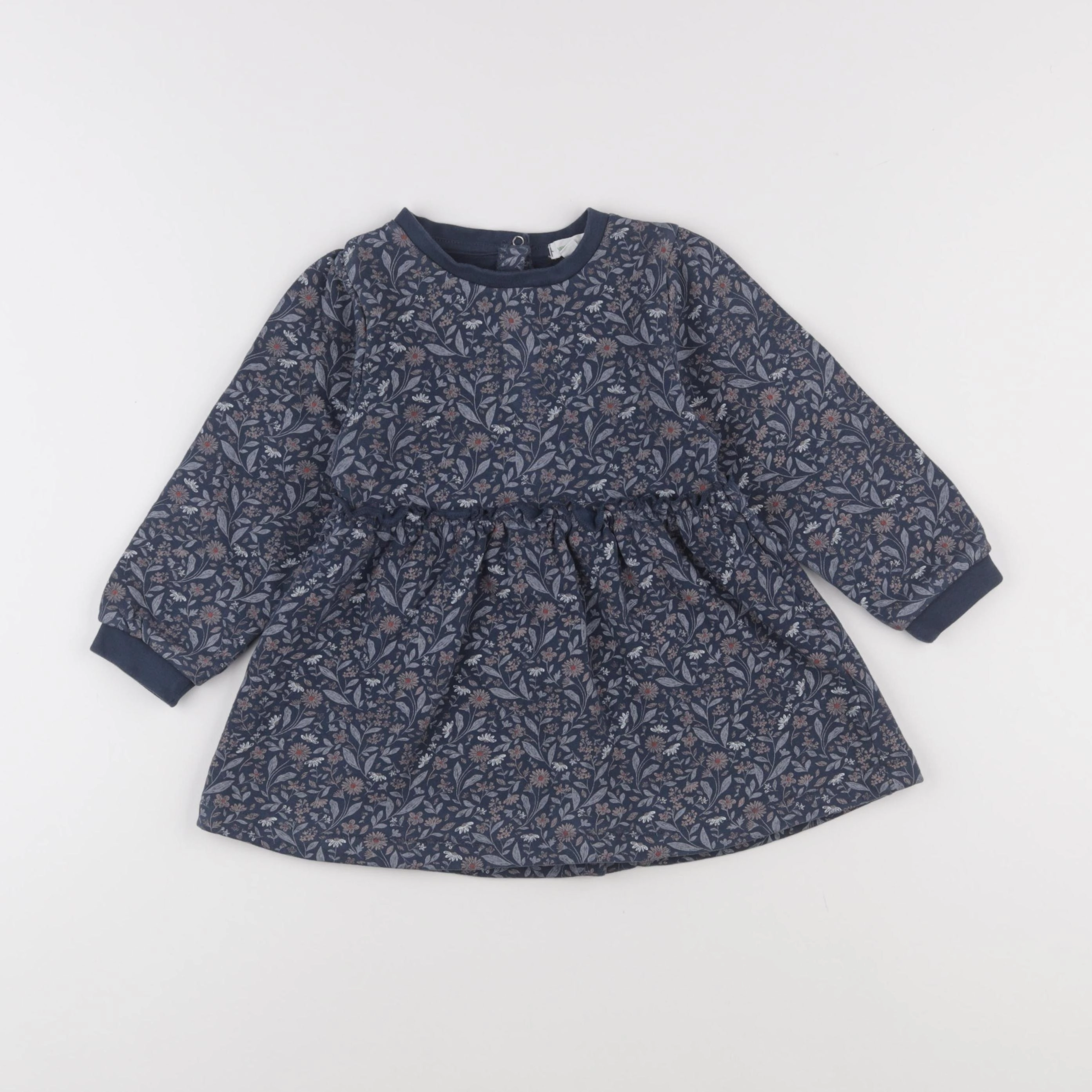 Vertbaudet - robe bleu - 36 mois