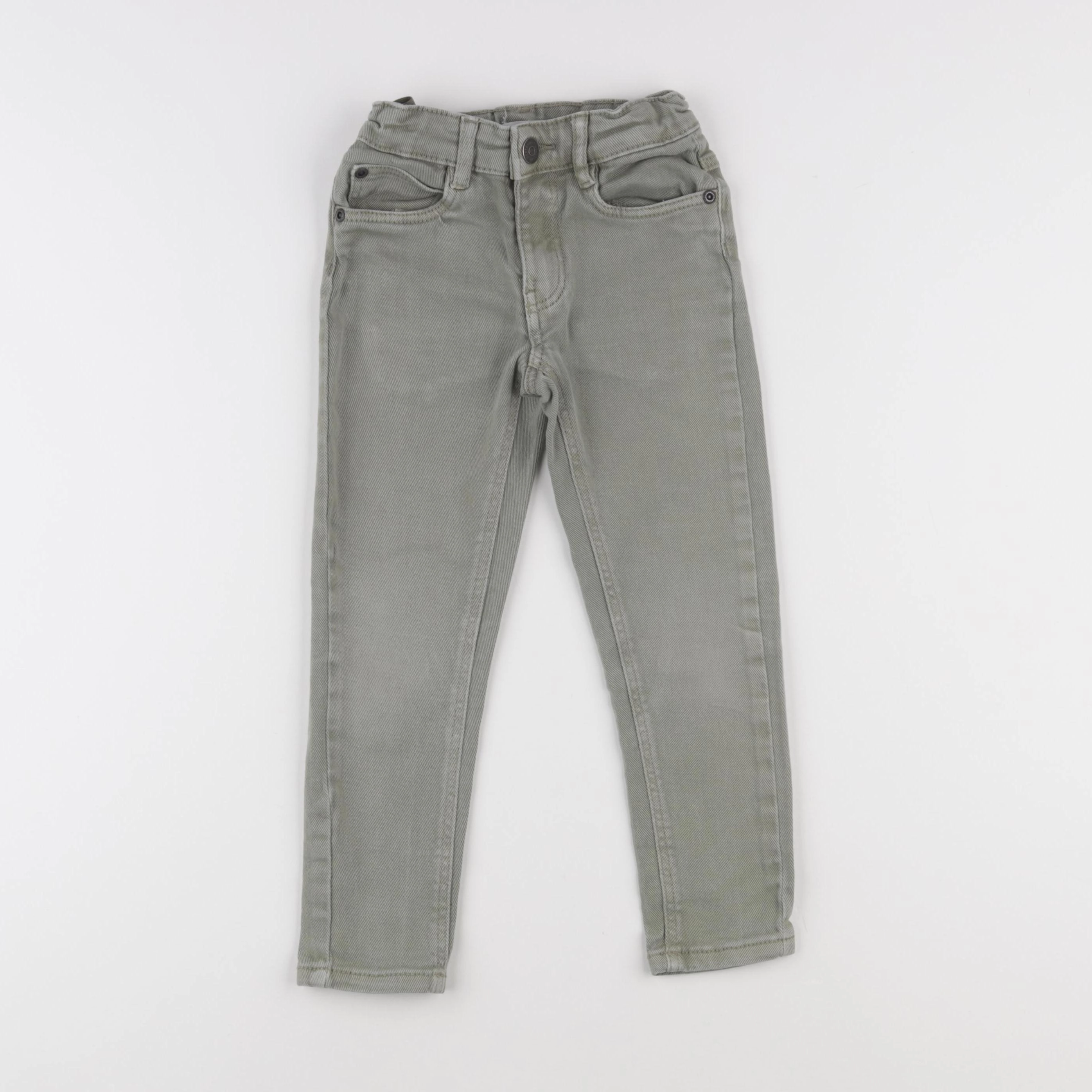 Vertbaudet - pantalon vert - 5 ans