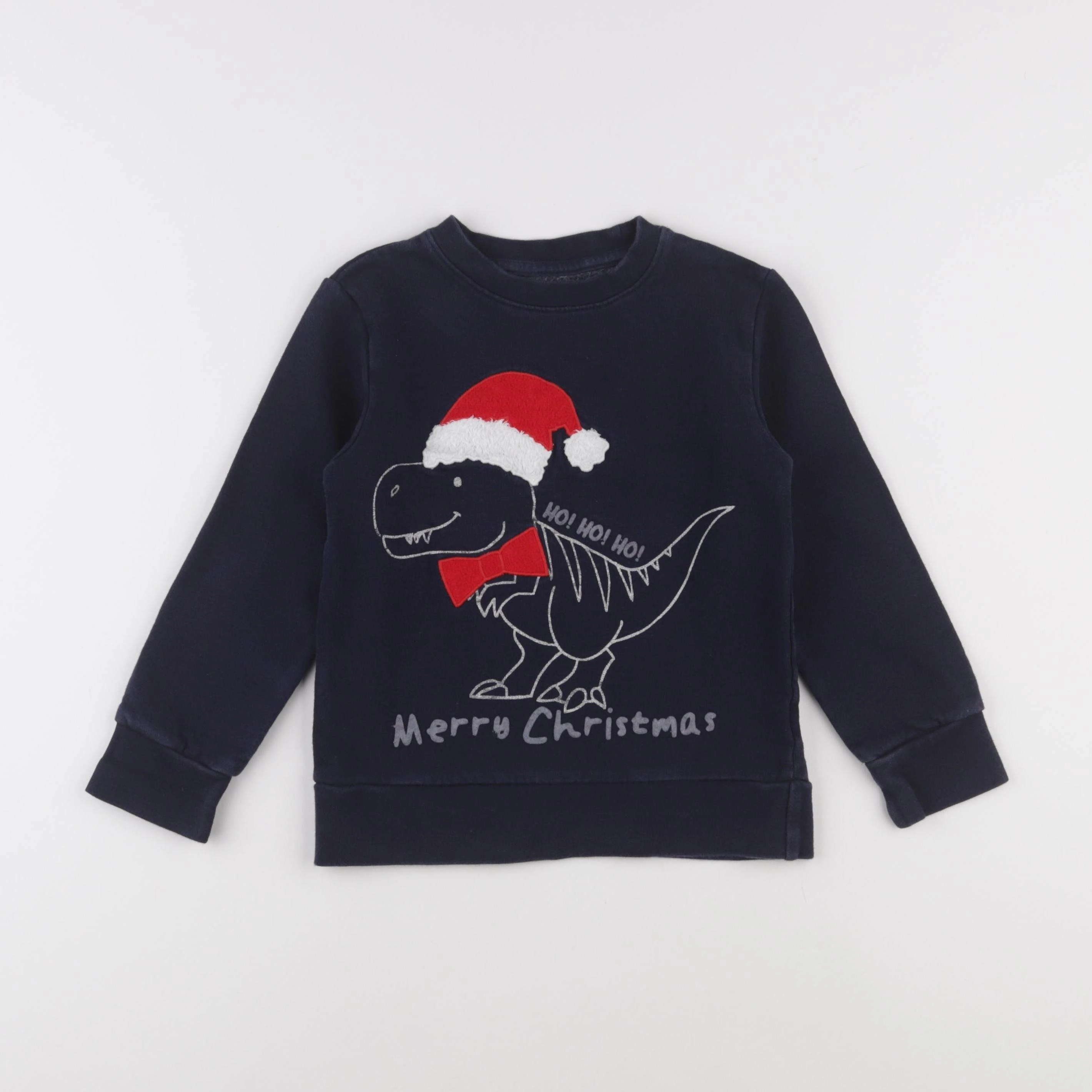 Vertbaudet - sweat bleu - 6 ans