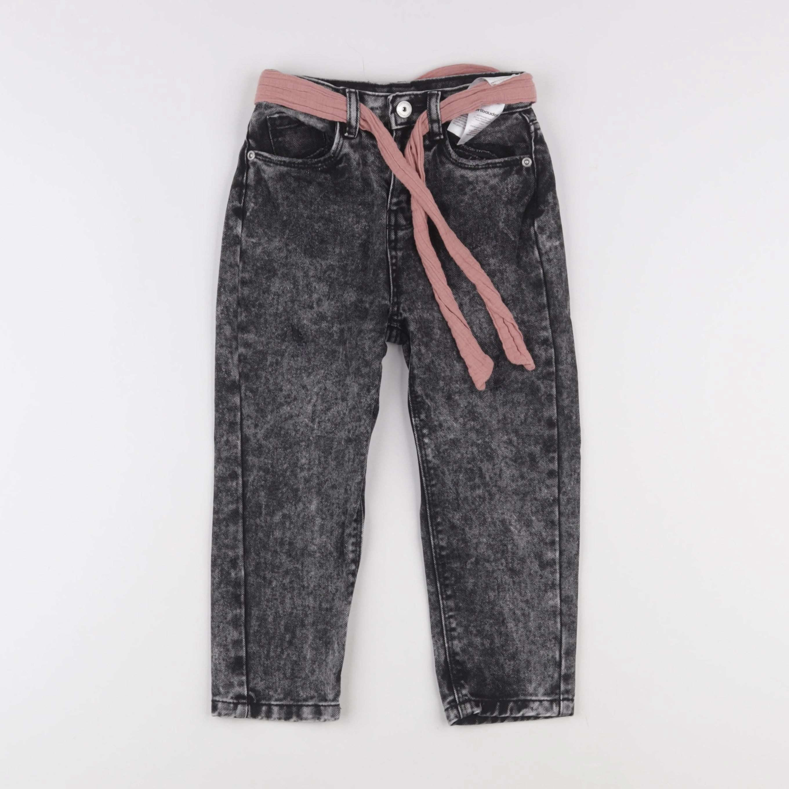 Vertbaudet - jean gris - 4 ans