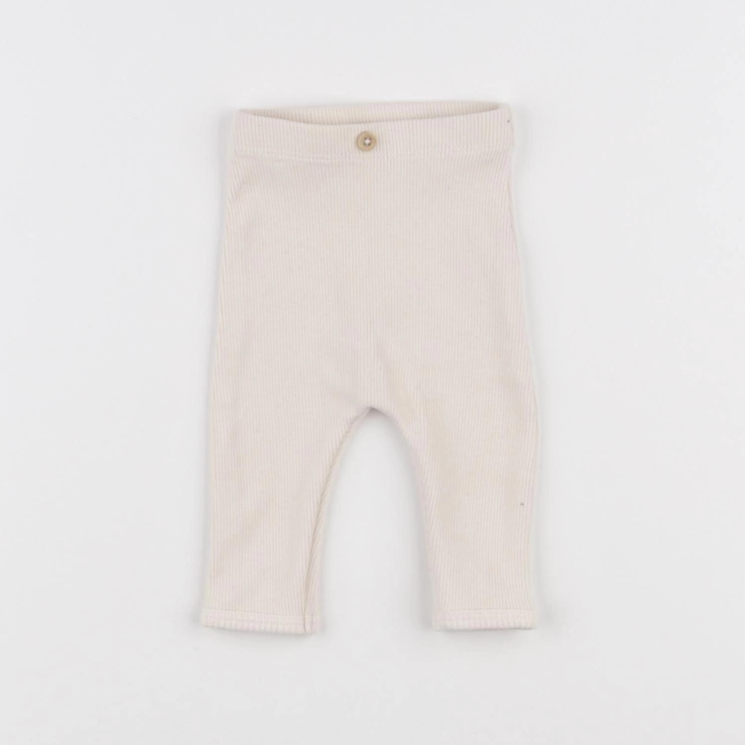 Vertbaudet - legging blanc - 1 mois