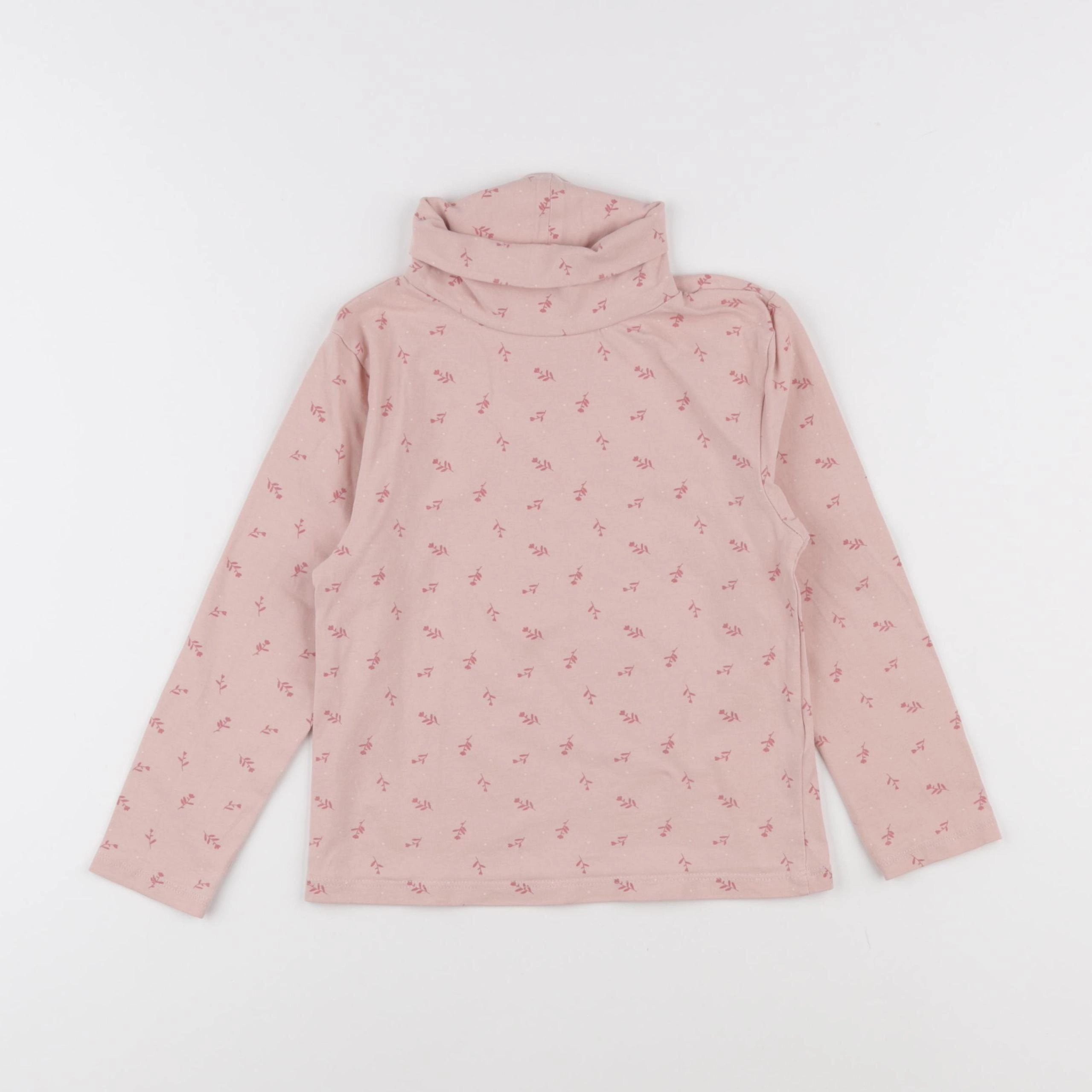 Vertbaudet - sous-pull rose - 6 ans