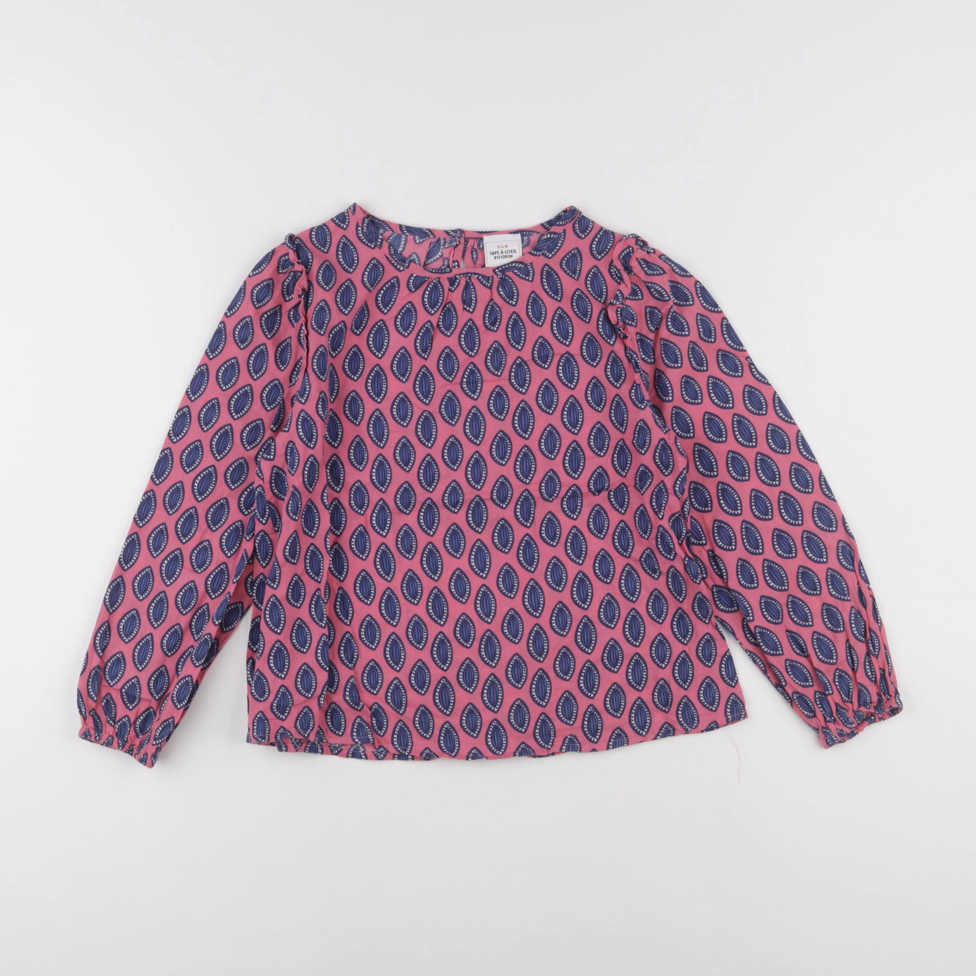Tape à l'oeil - blouse rose, bleu - 8 ans