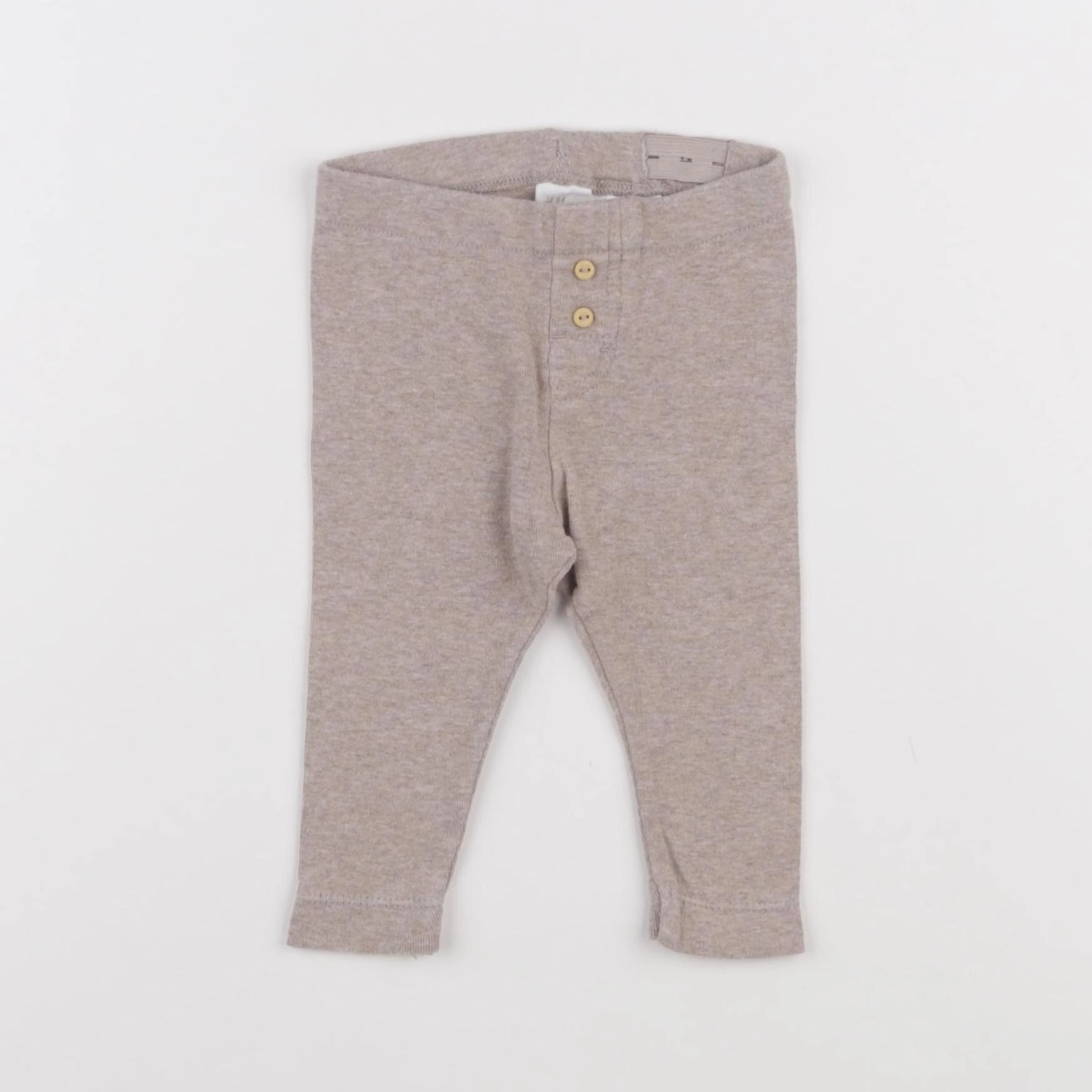 H&M - legging marron - 6 mois