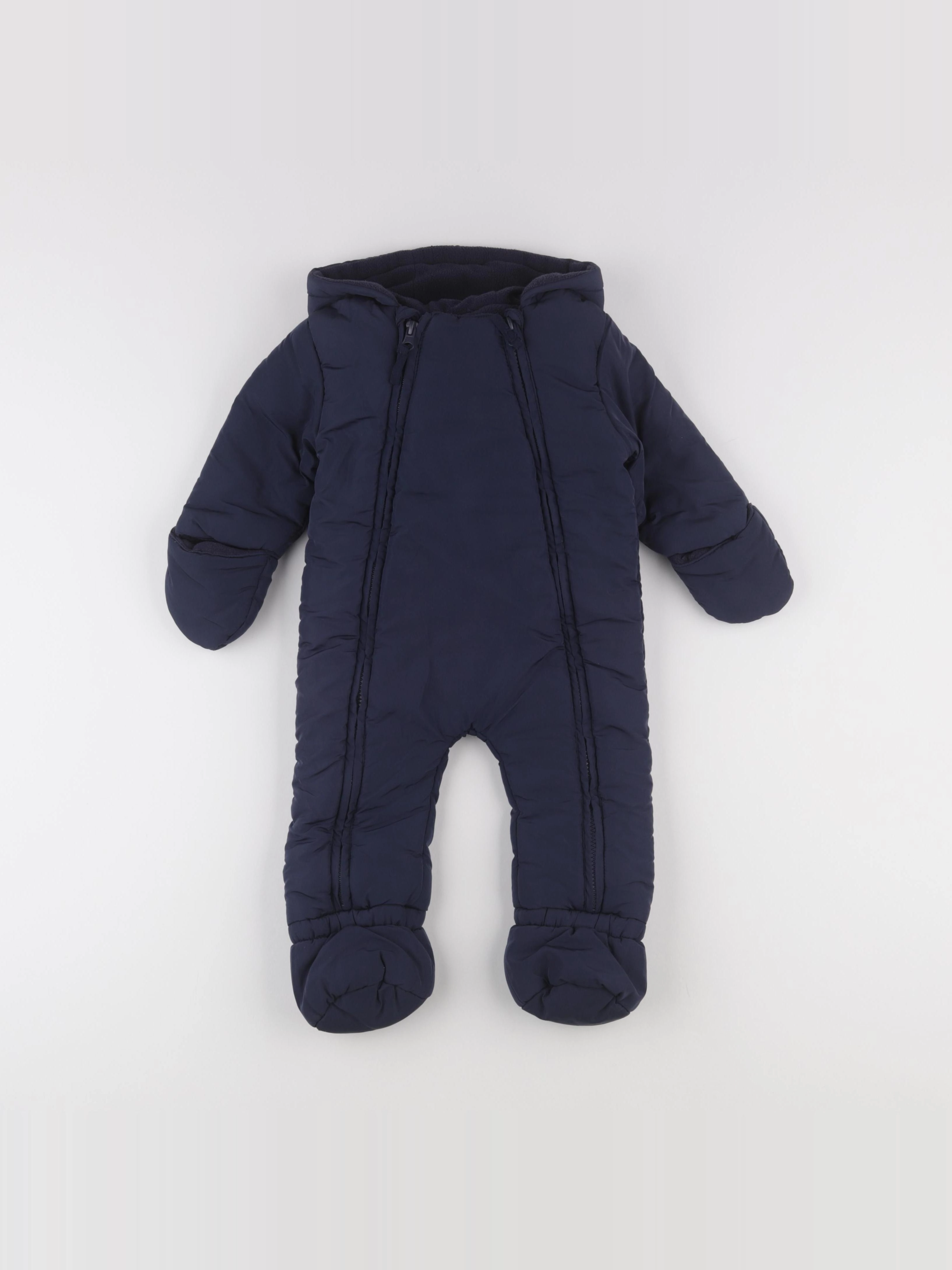 Vertbaudet - combi-pilote bleu - 6 mois