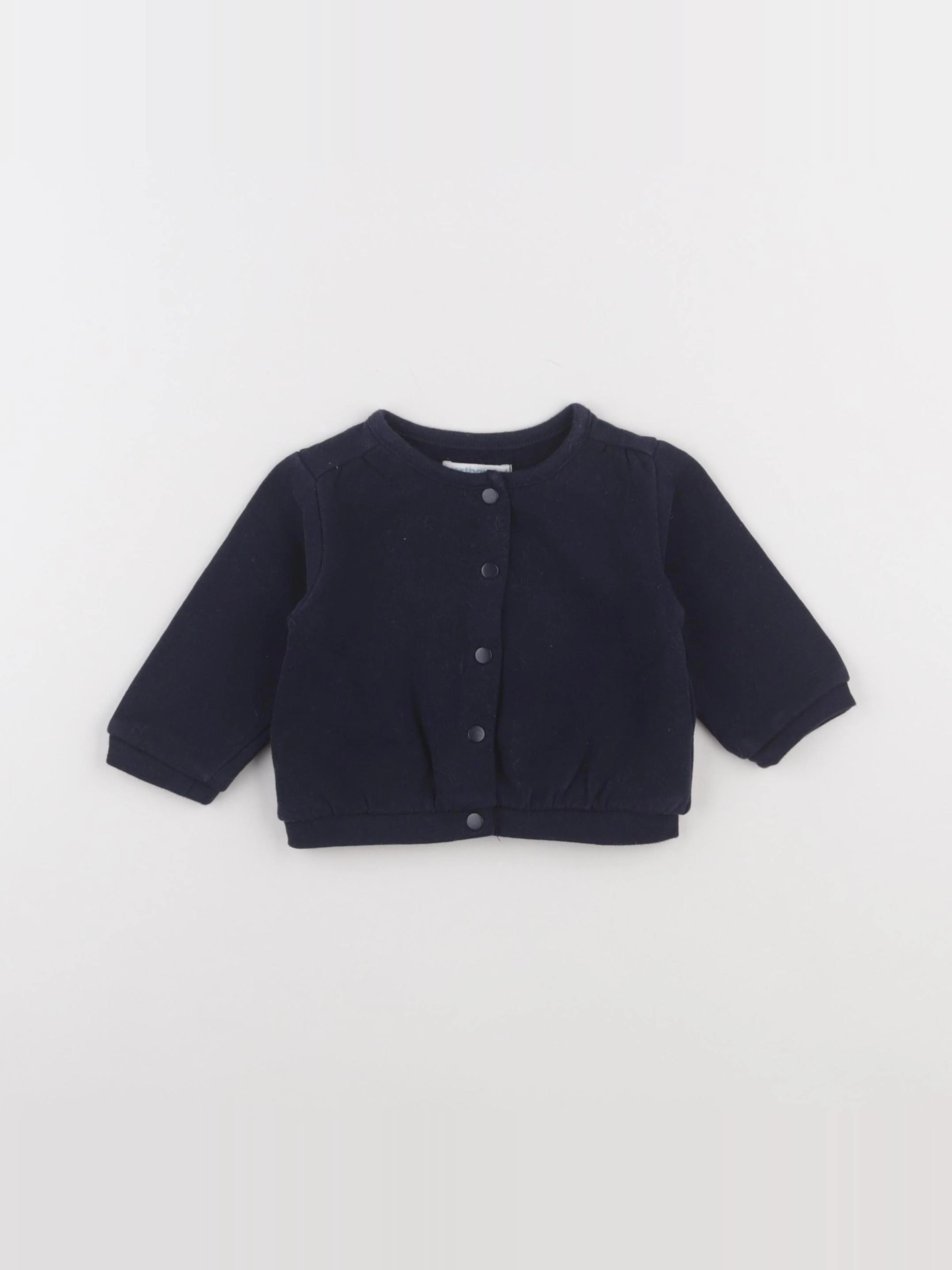 Vertbaudet - sweat bleu - 6 mois