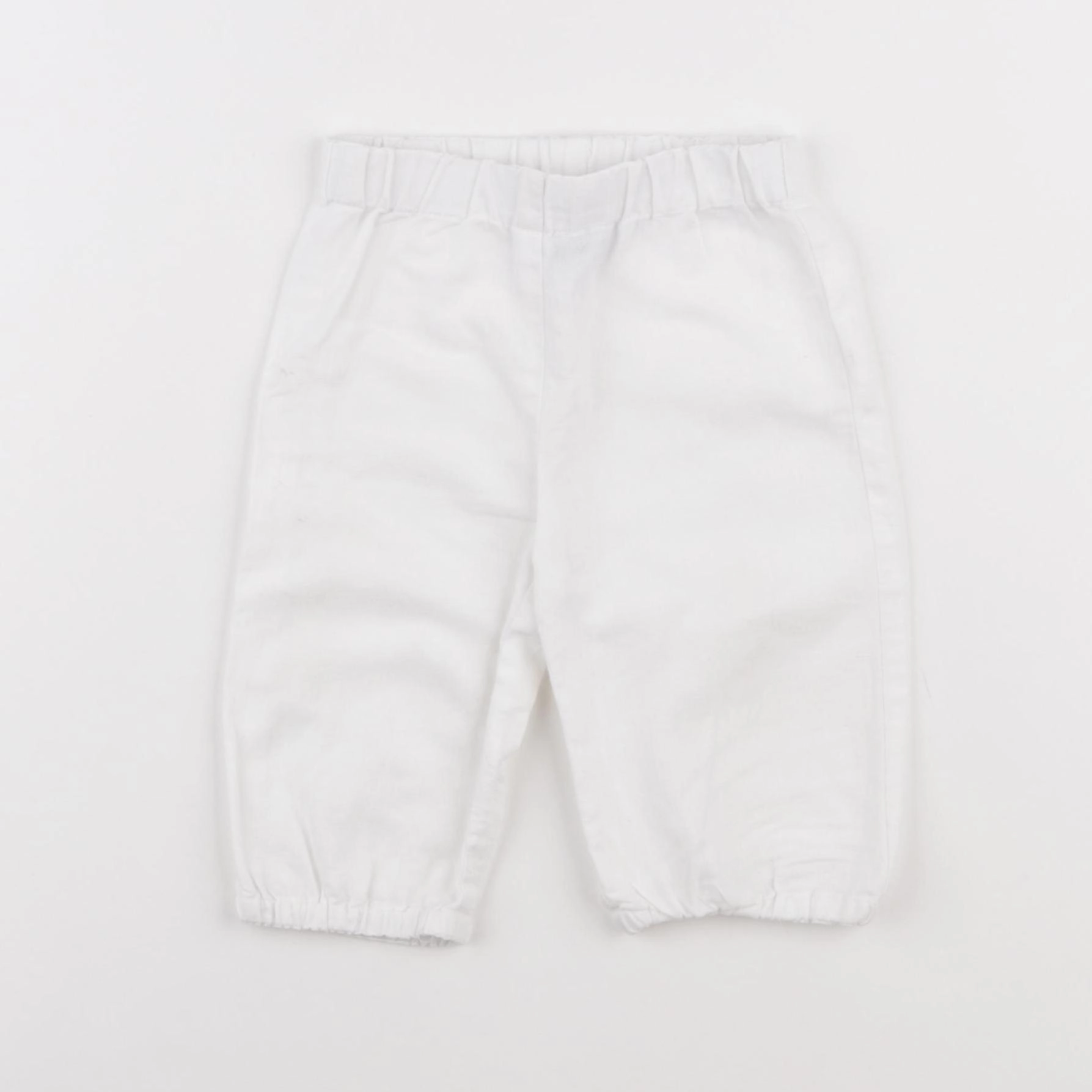 Cyrillus - pantalon blanc - 9 mois