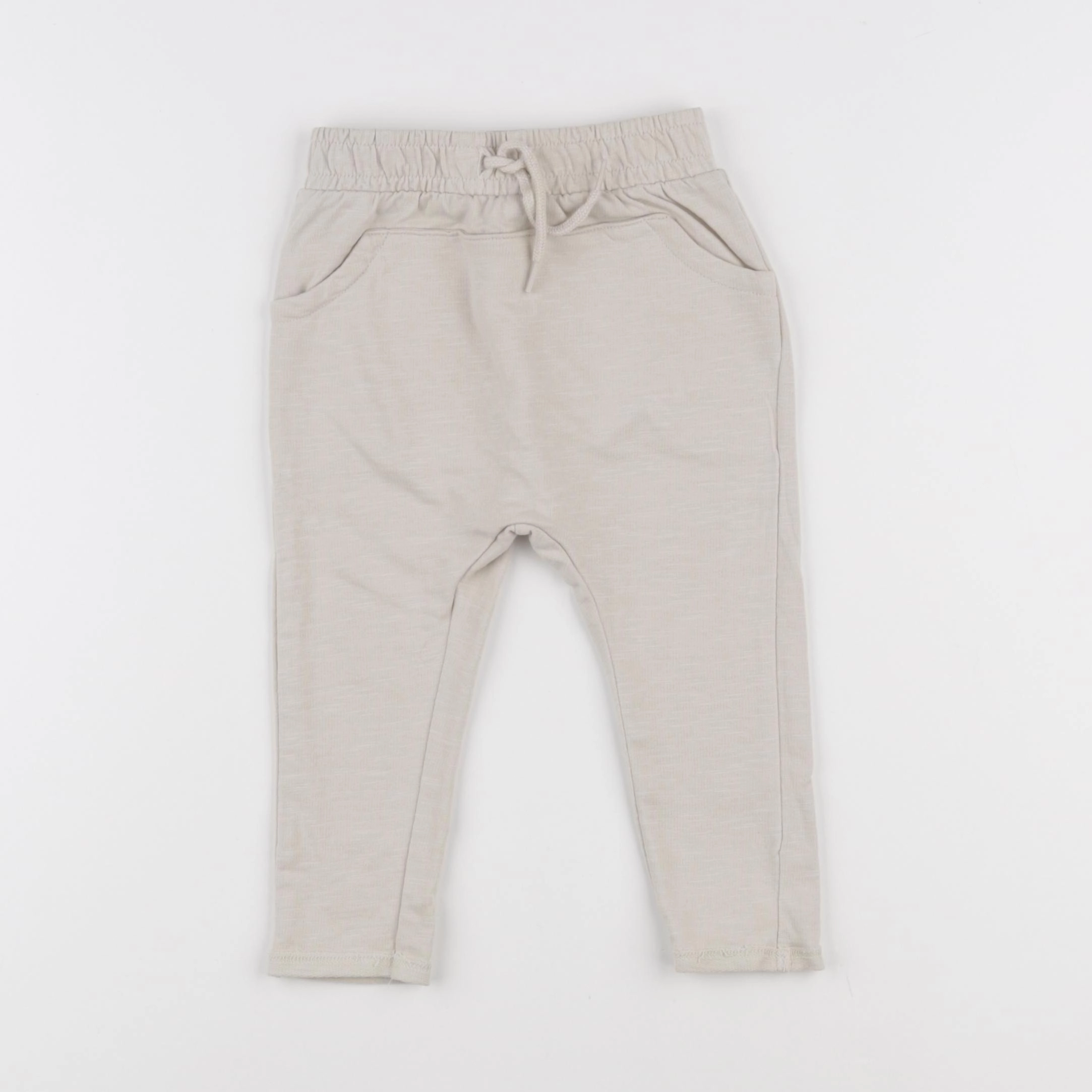 Vertbaudet - pantalon beige - 9 mois
