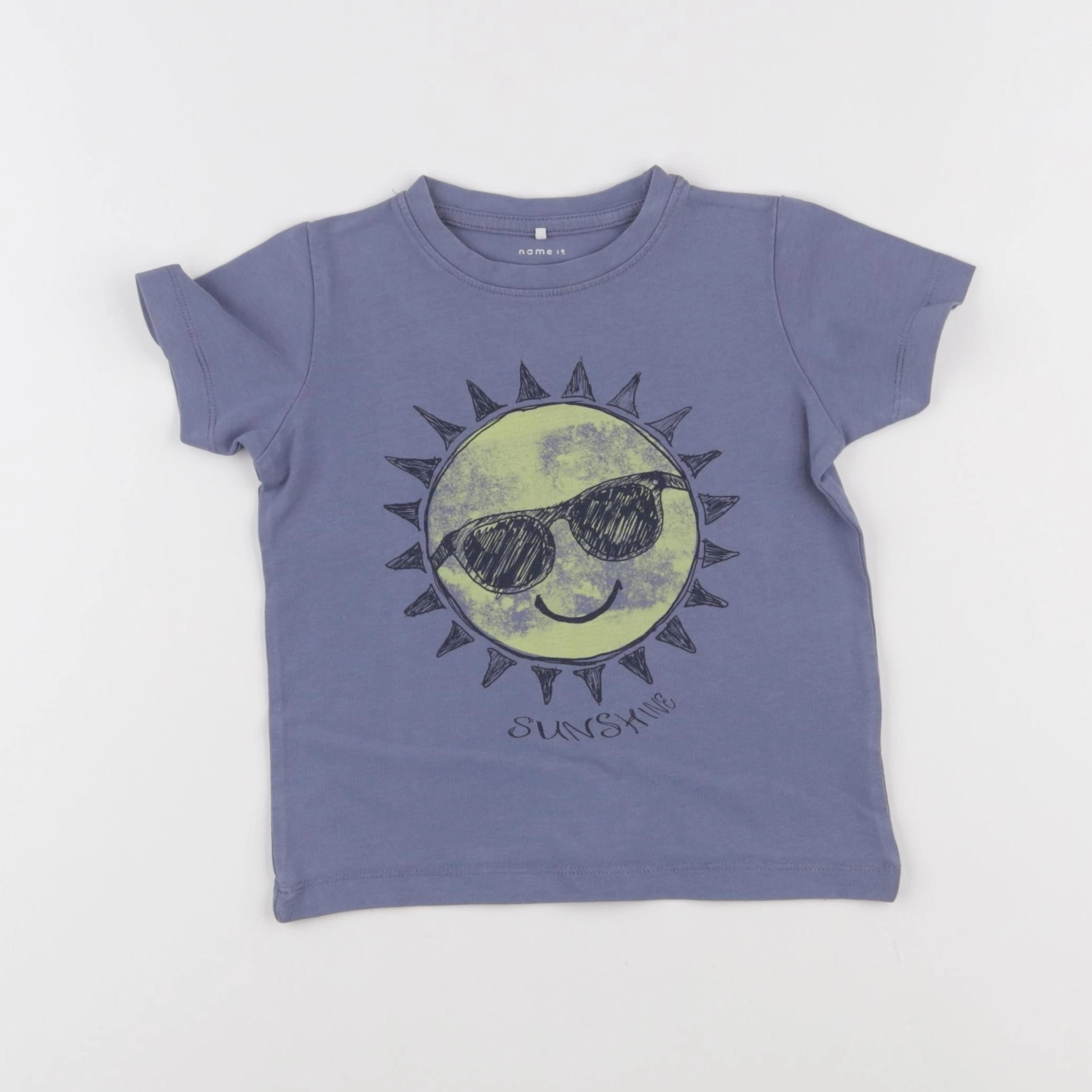 Name it - tee-shirt bleu - 12/18 mois