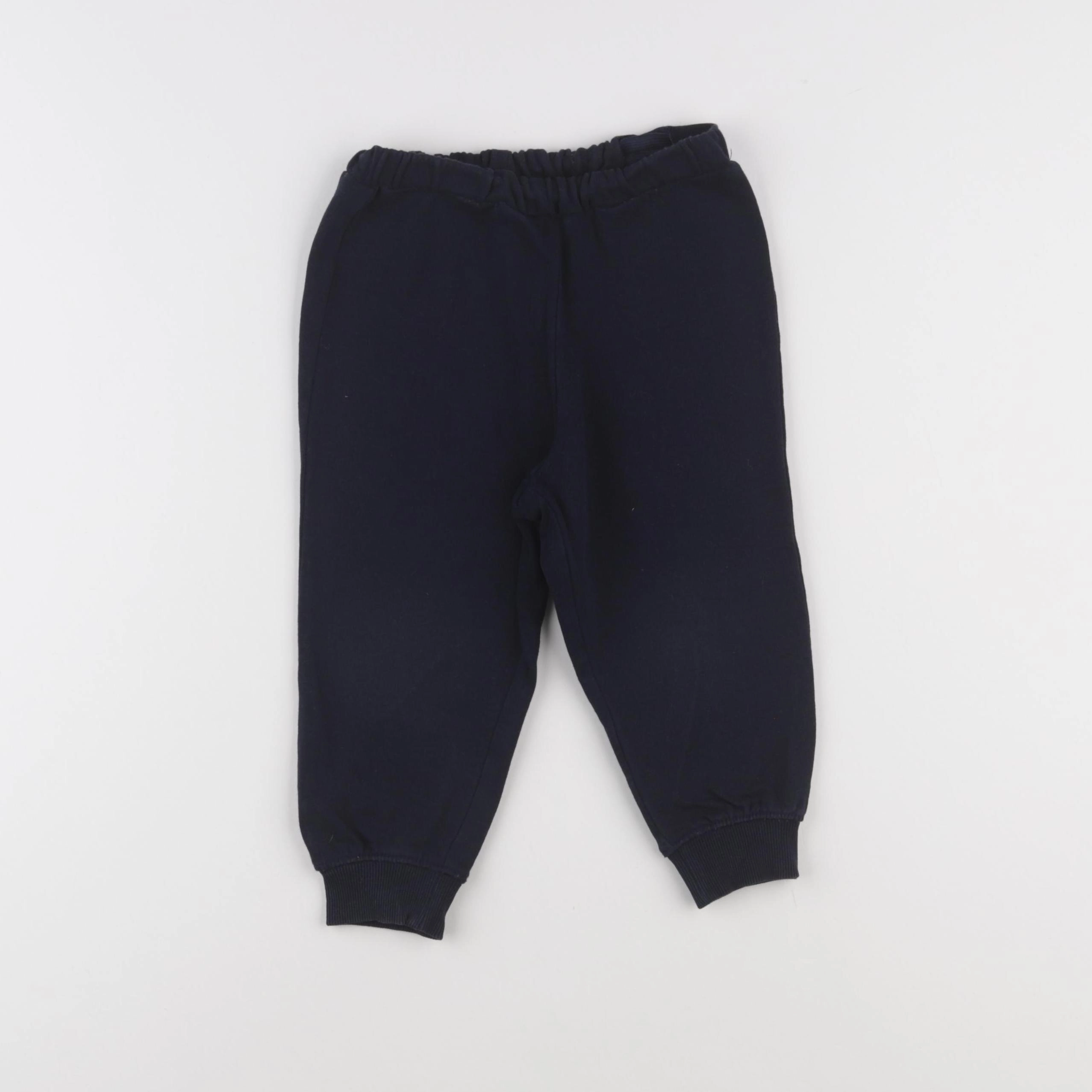 H&M - jogging bleu - 18/24 mois