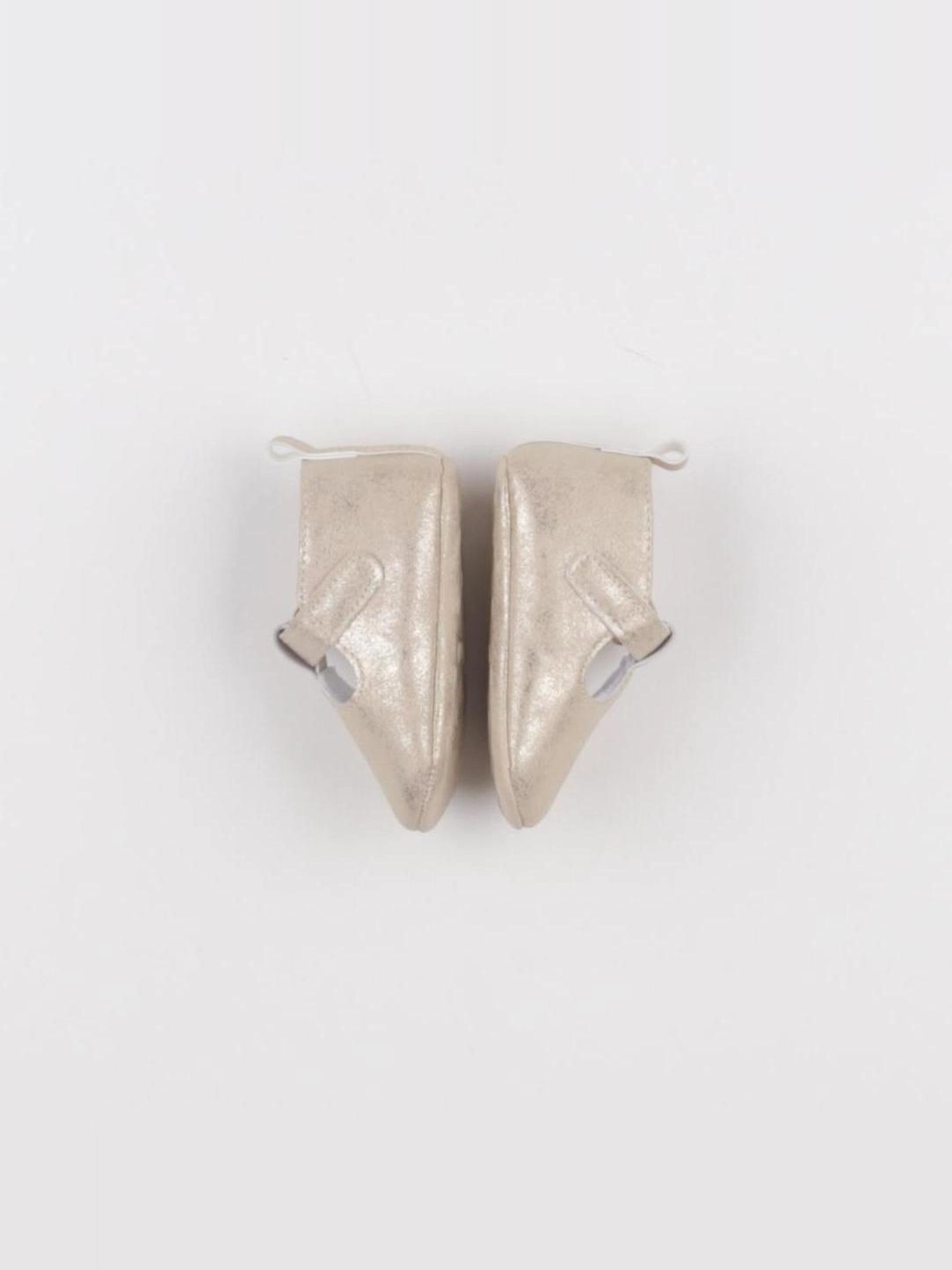 Tape à l'oeil - chaussons or - pointure 17