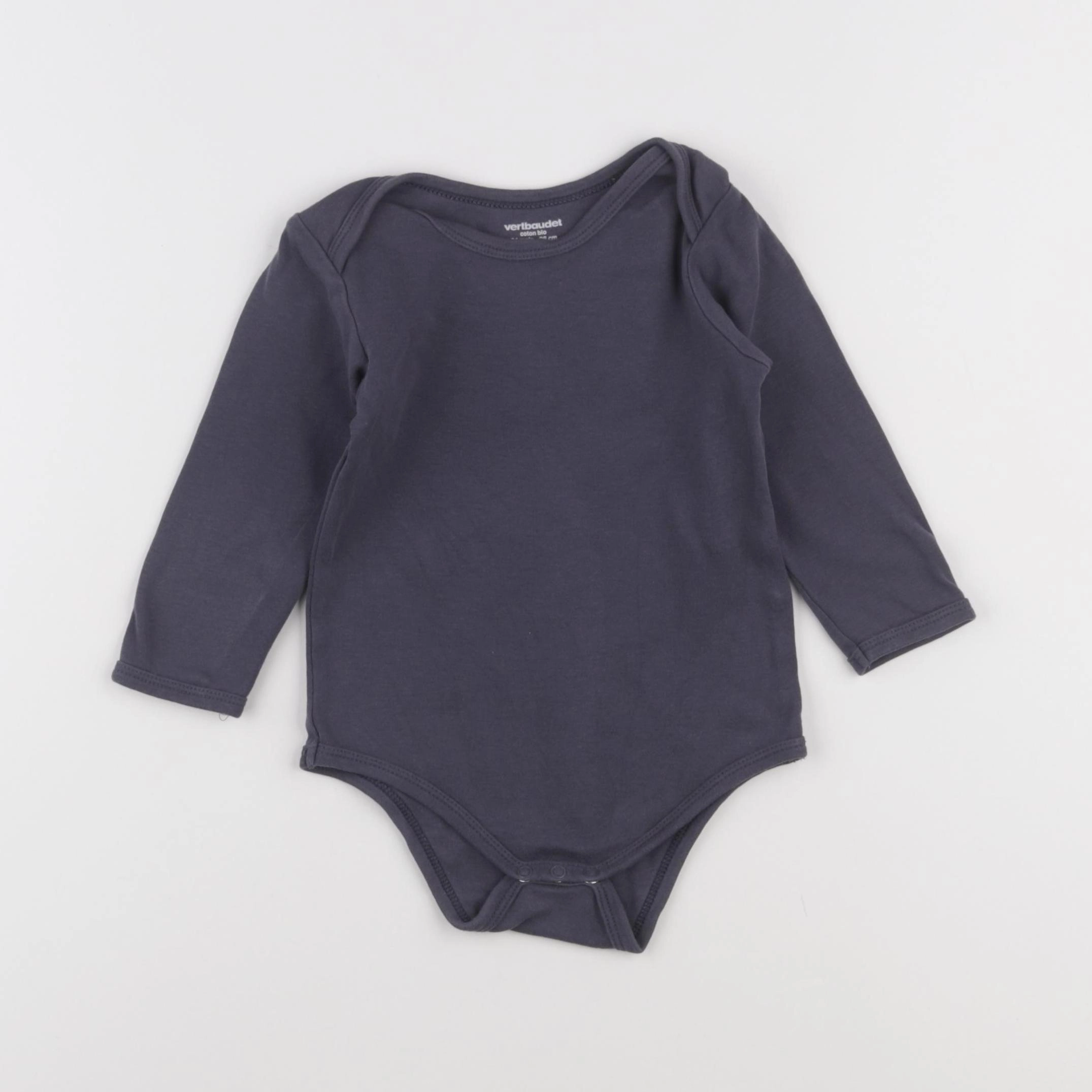 Vertbaudet - body gris - 24 mois