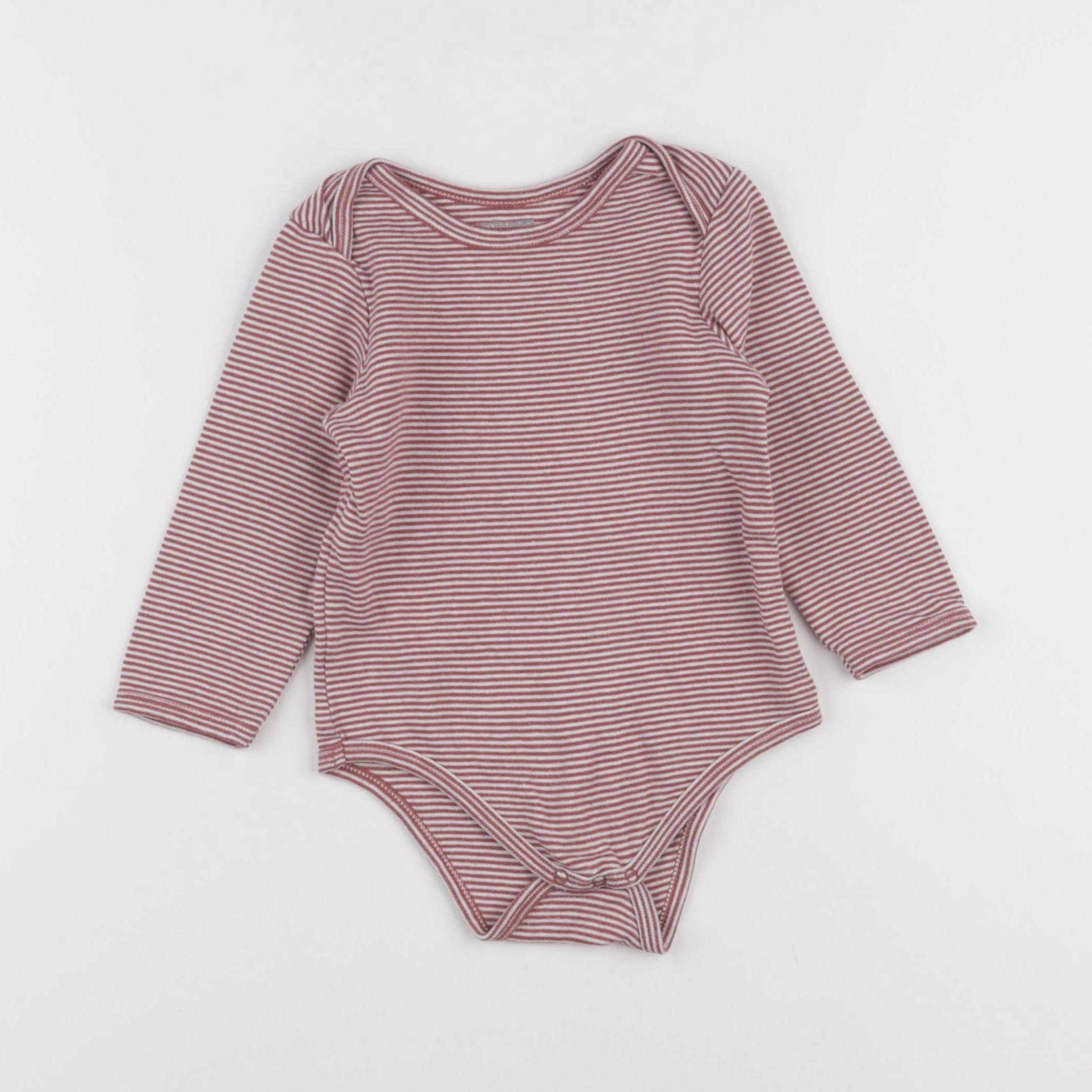 Vertbaudet - body marron - 24 mois