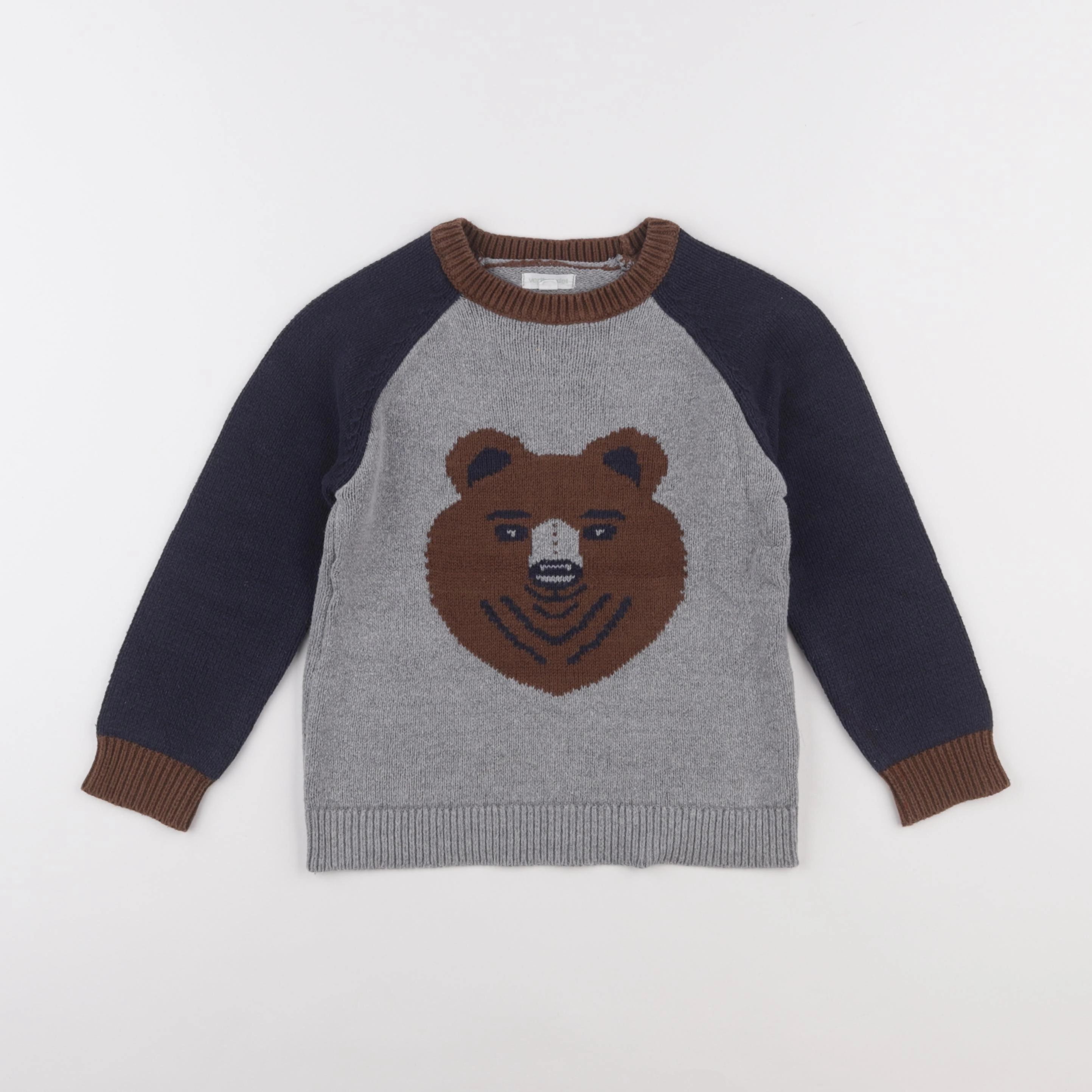 Vertbaudet - pull multicolore - 6 ans