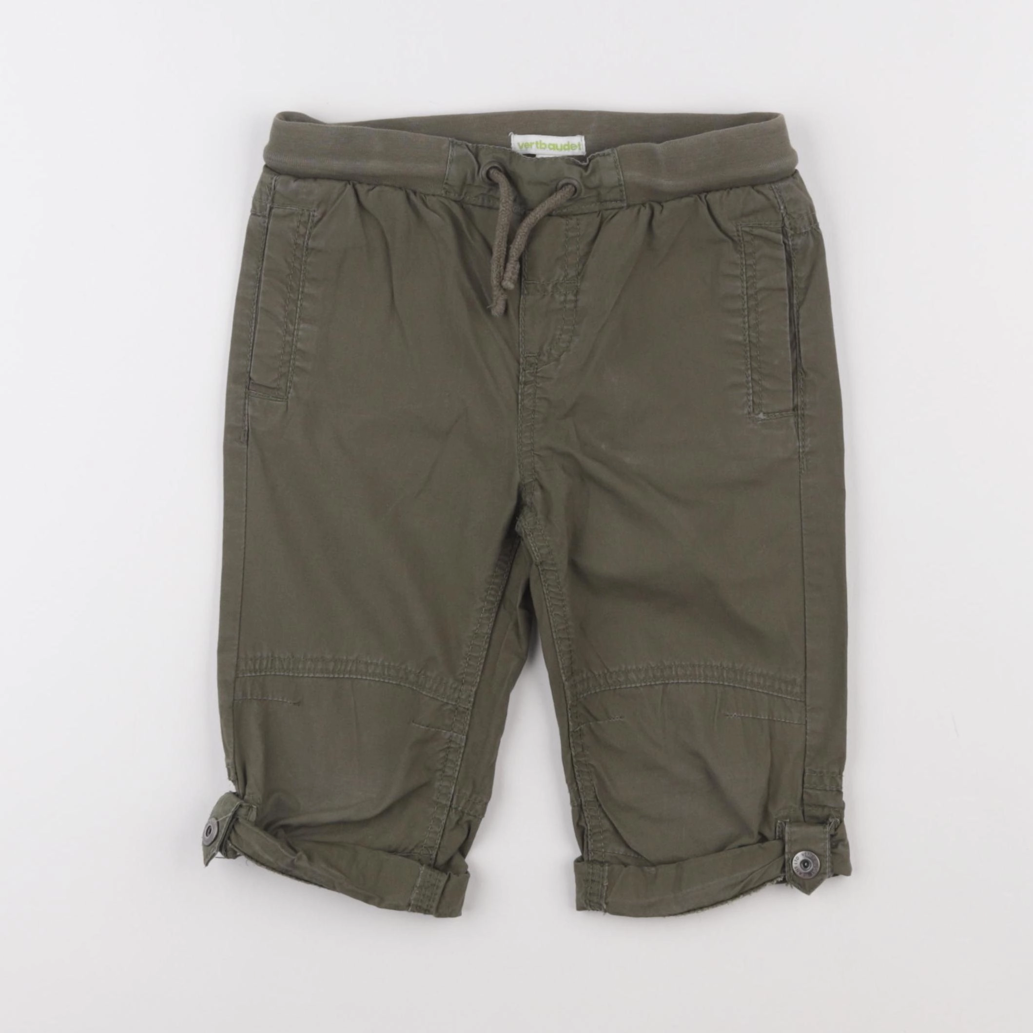 Vertbaudet - short vert - 5 ans