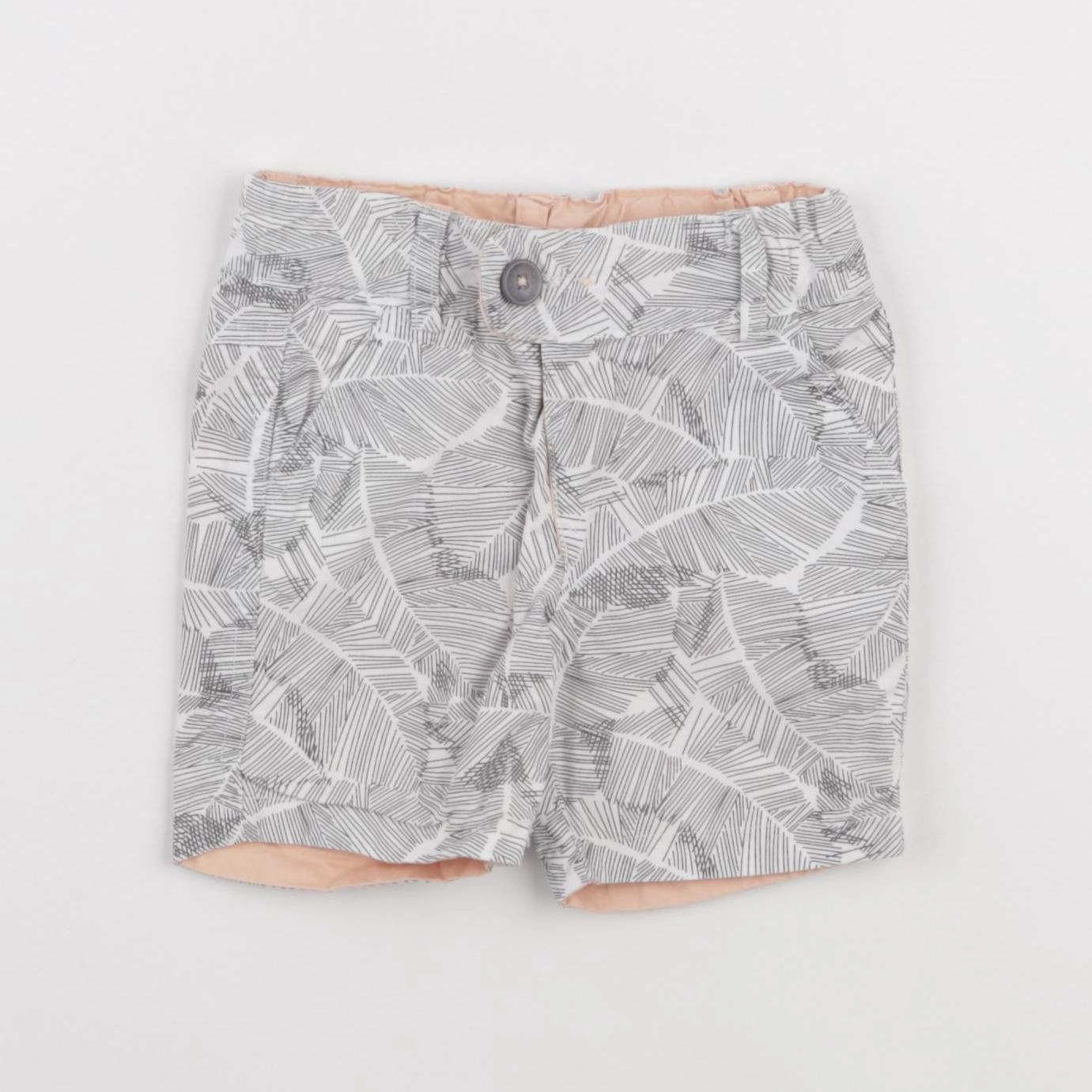 IKKS - short réversible gris - 3 mois