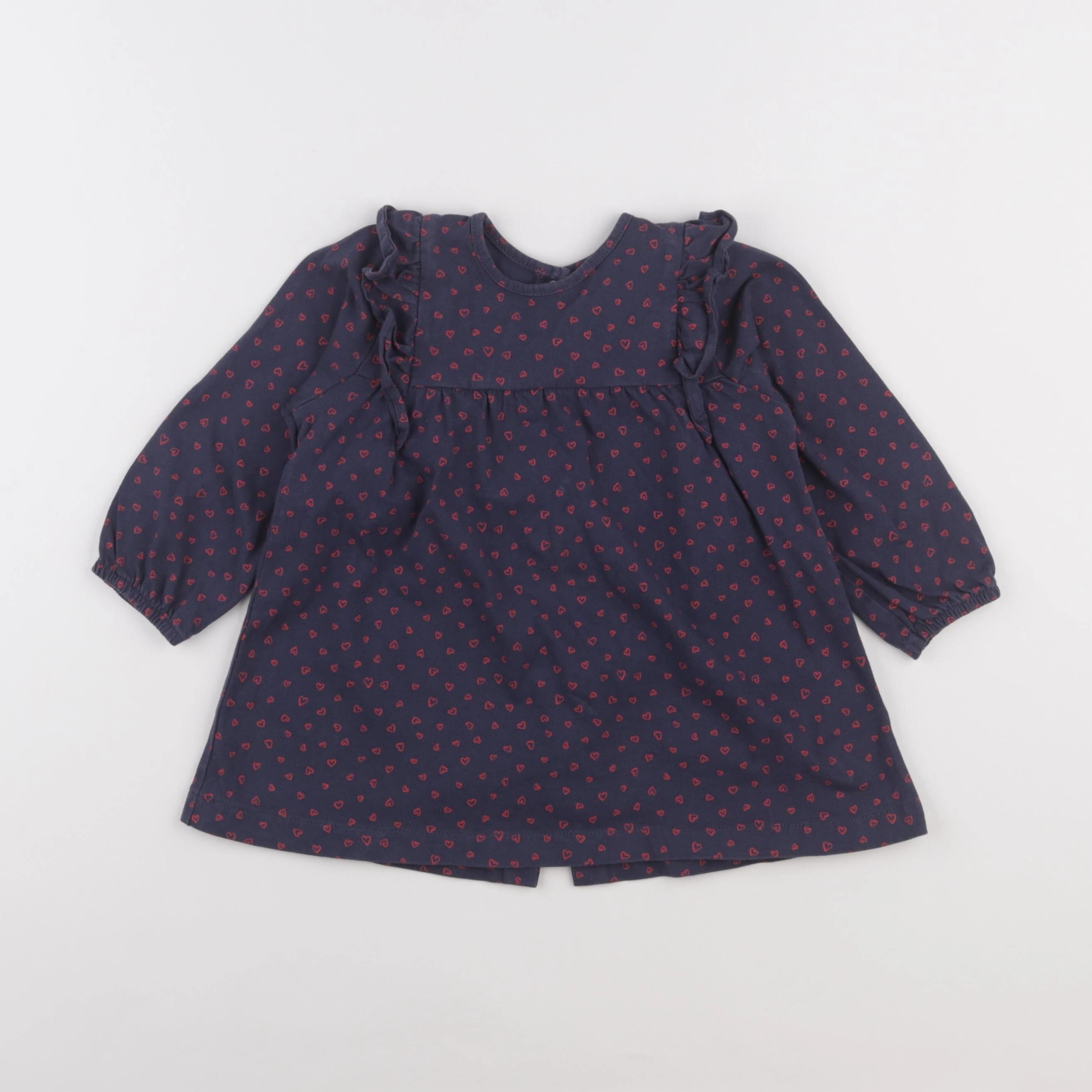Vertbaudet - robe bleu - 2 ans