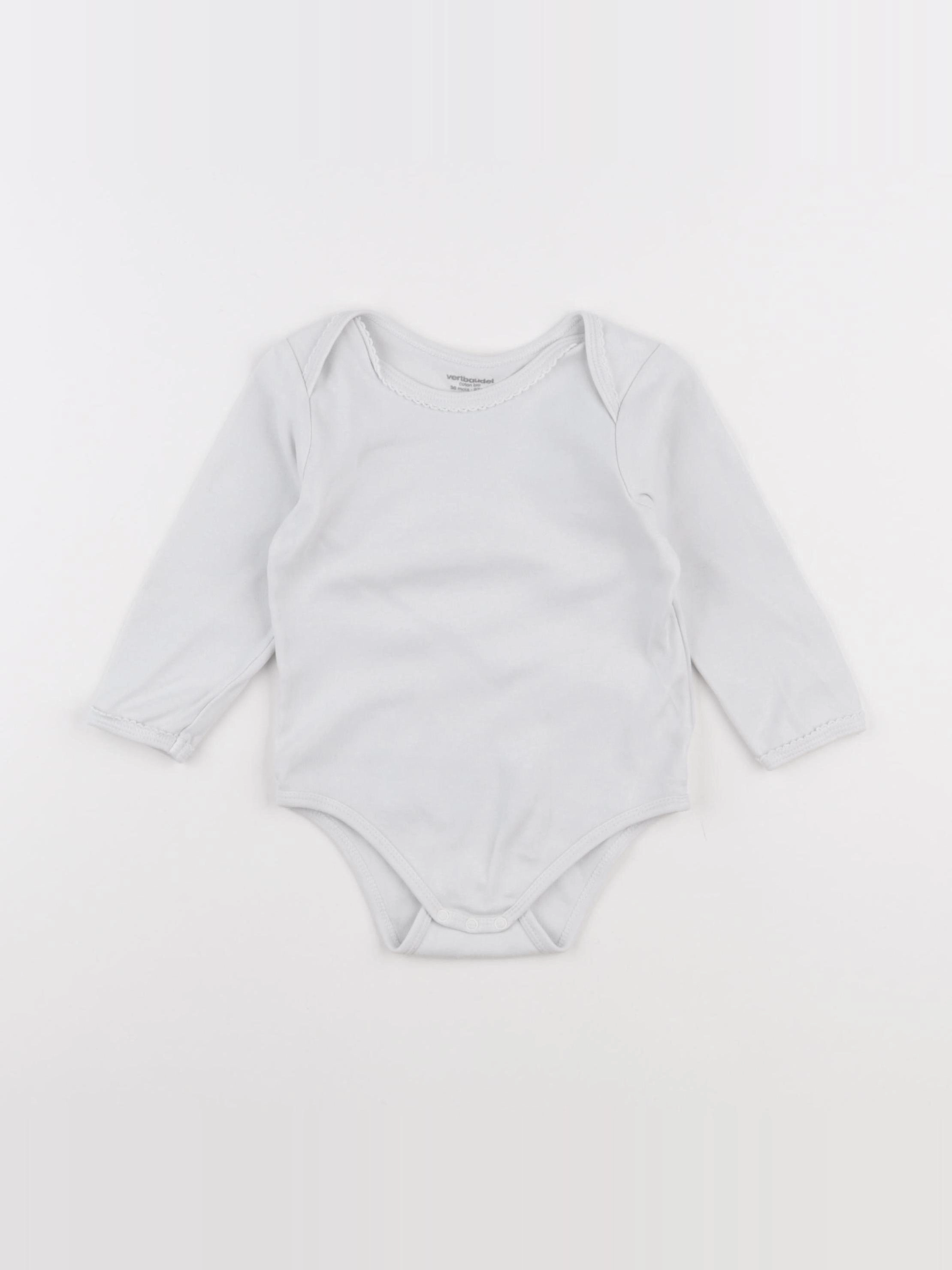 Vertbaudet - body blanc - 36 mois