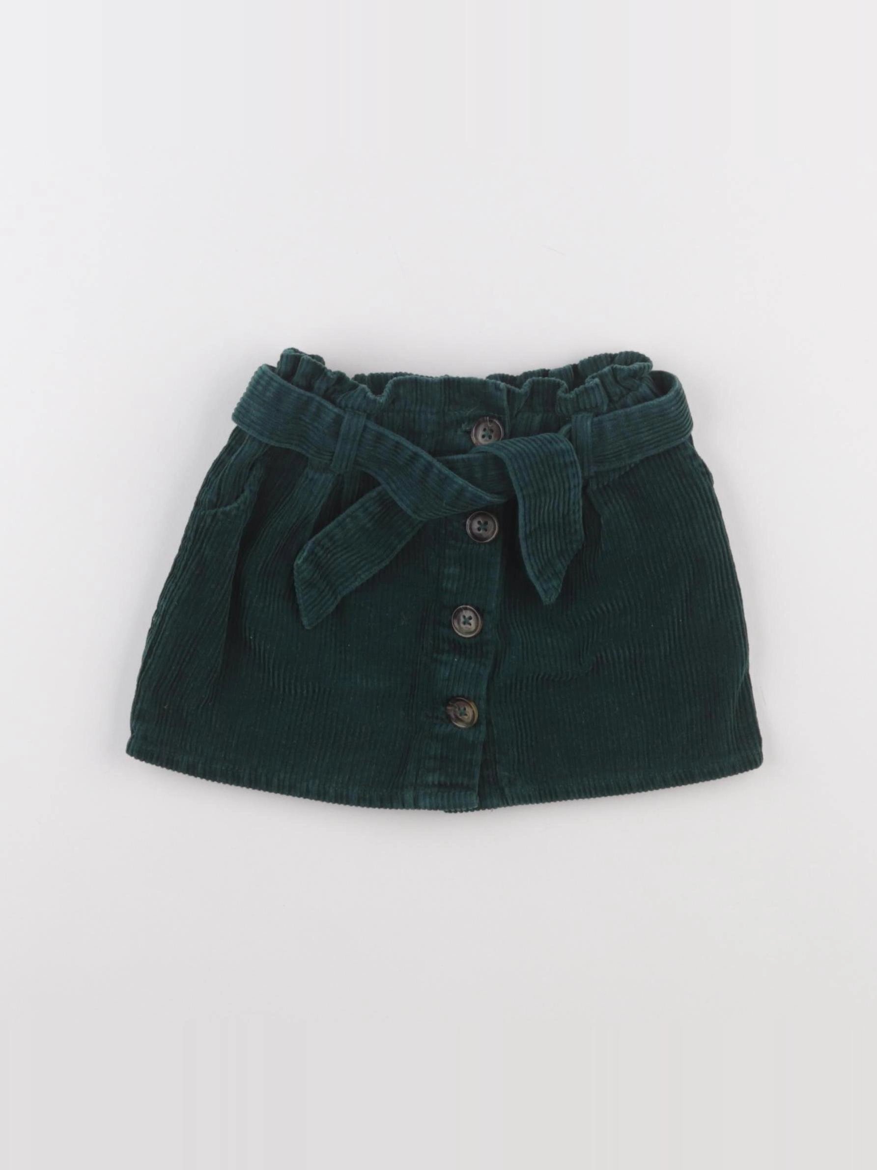 Vertbaudet - jupe vert - 2 ans
