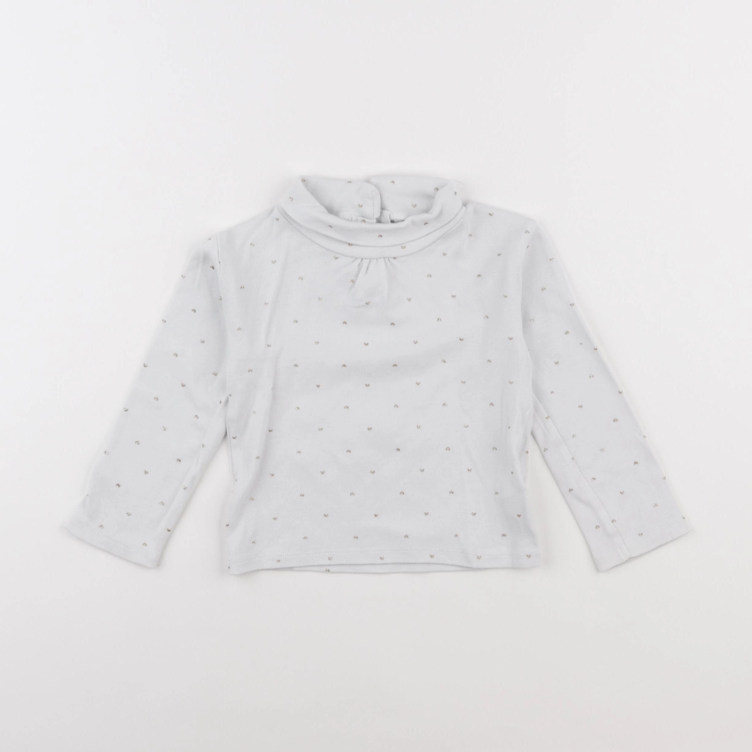 Vertbaudet - sous-pull blanc - 2 ans