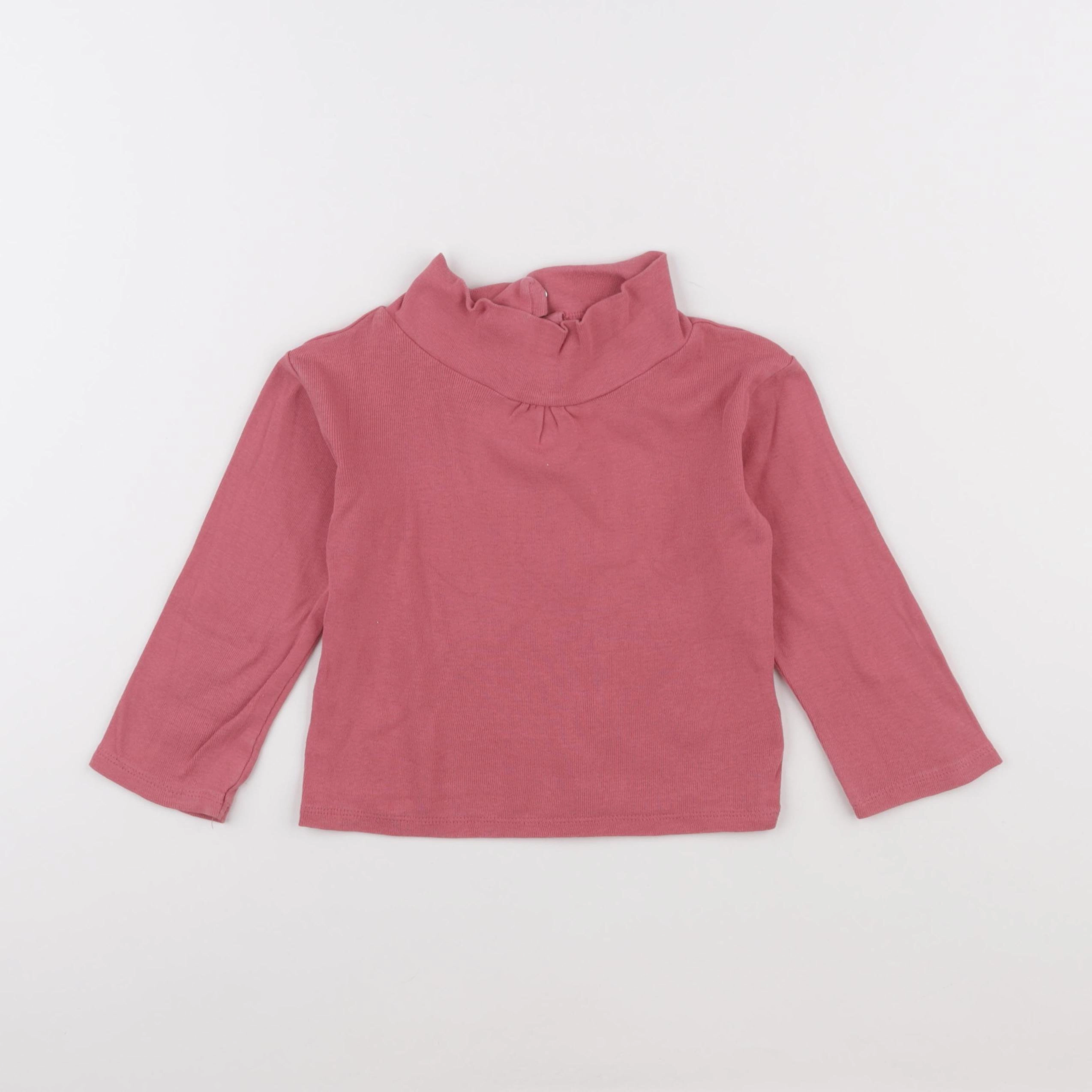 Vertbaudet - sous-pull rose - 2 ans