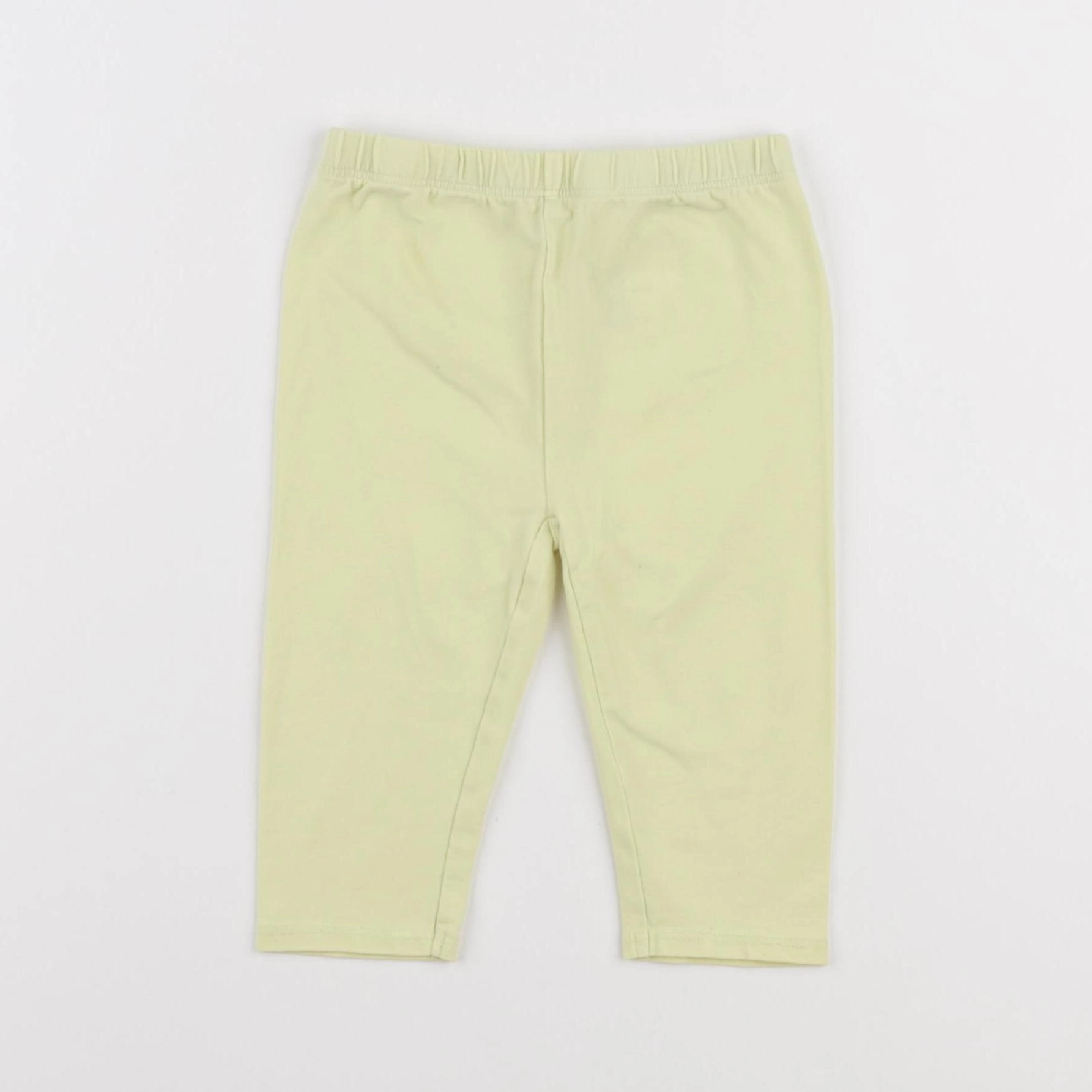 Vertbaudet - legging jaune - 24 mois