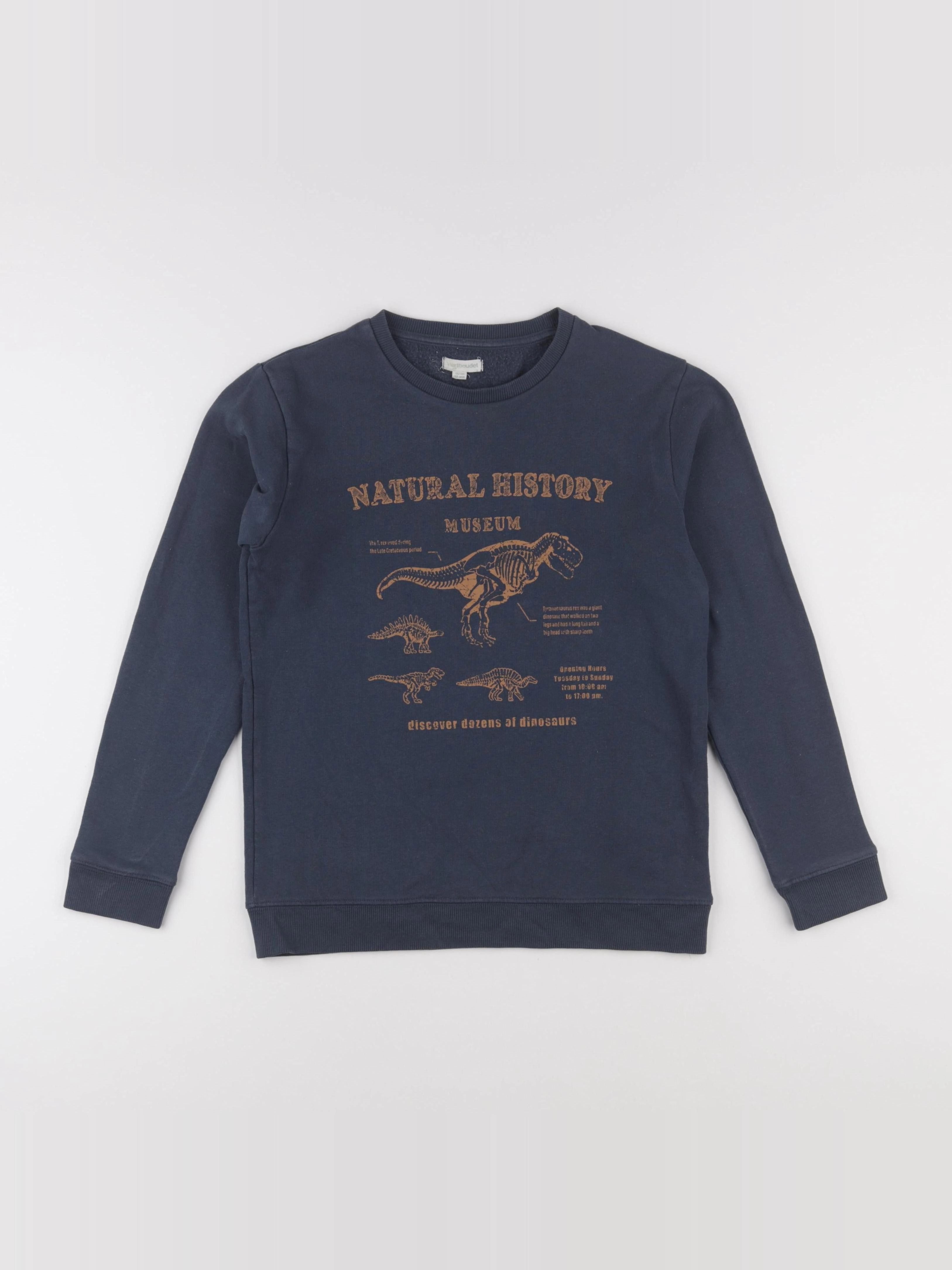 Vertbaudet - sweat bleu - 12 ans