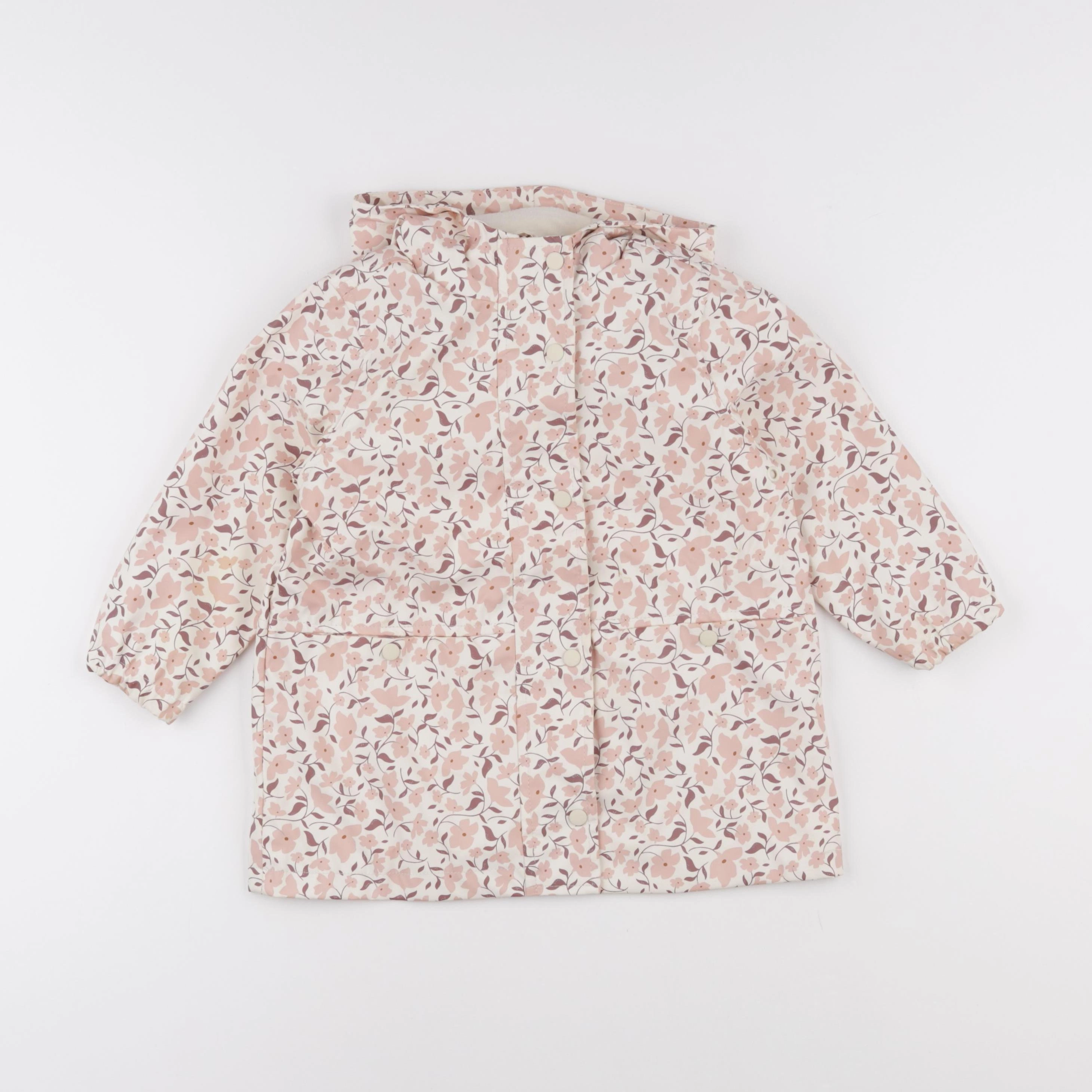 Vertbaudet - imperméable rose - 3 ans