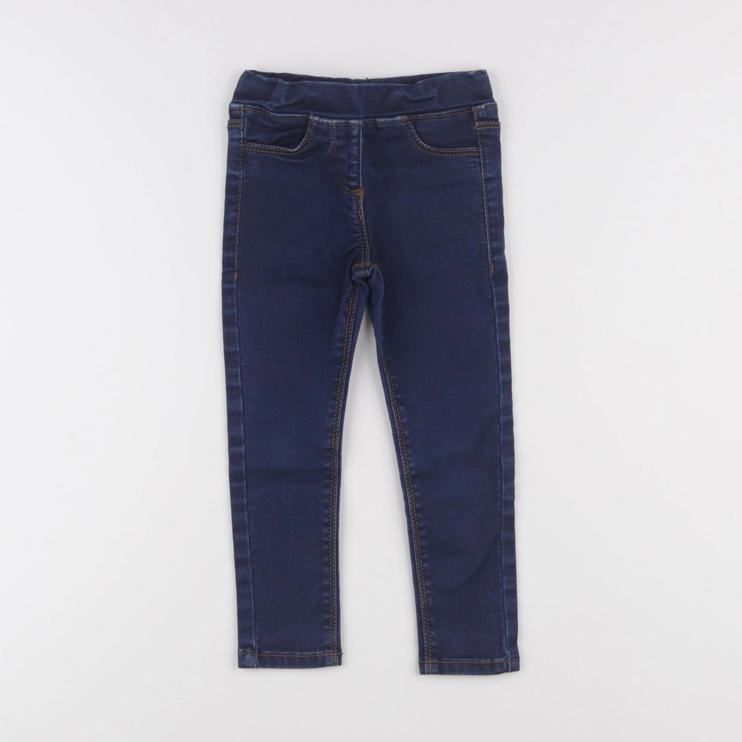 Vertbaudet - jegging bleu - 3 ans