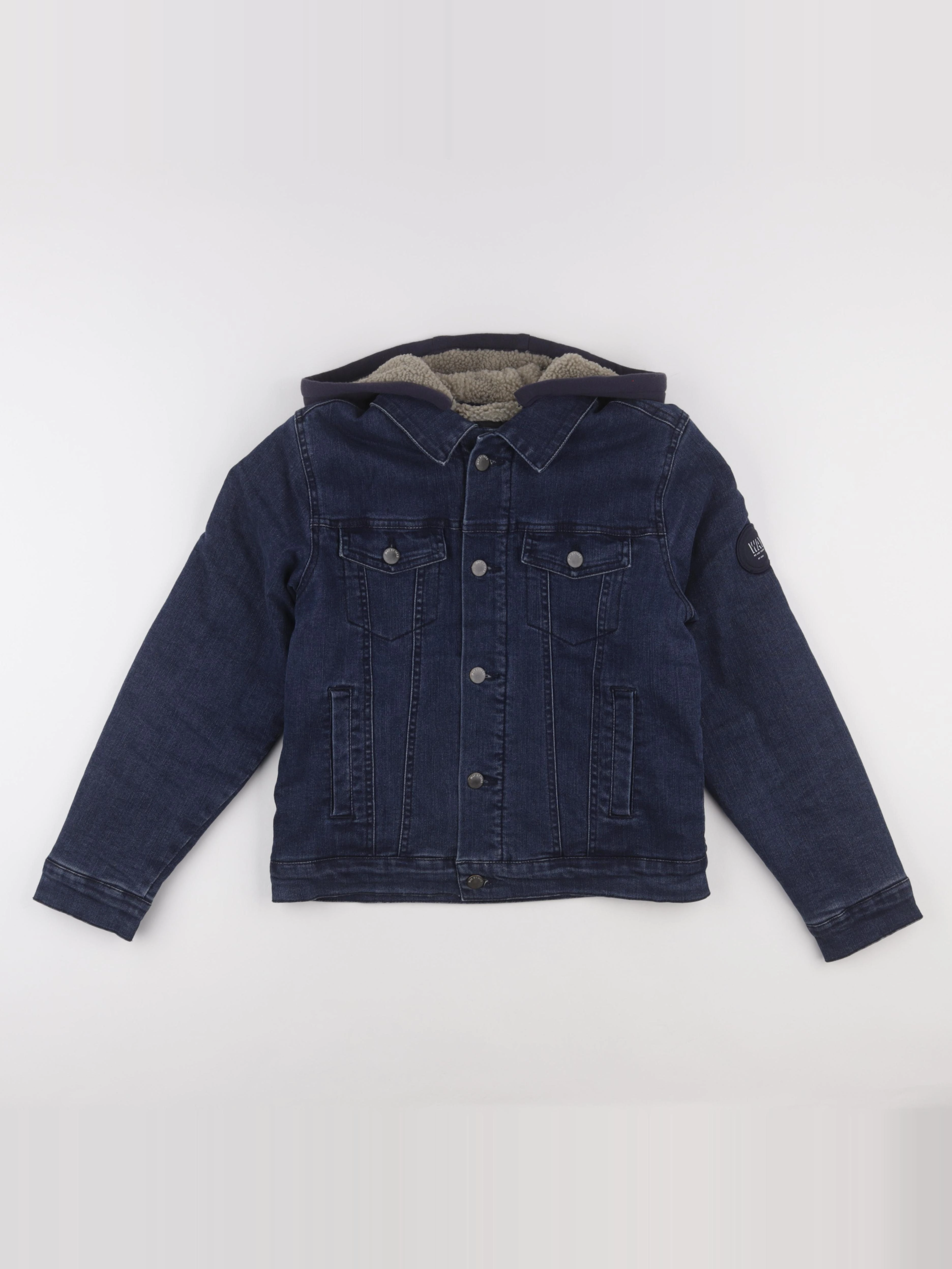 IKKS - veste doublé bleu - 12 ans