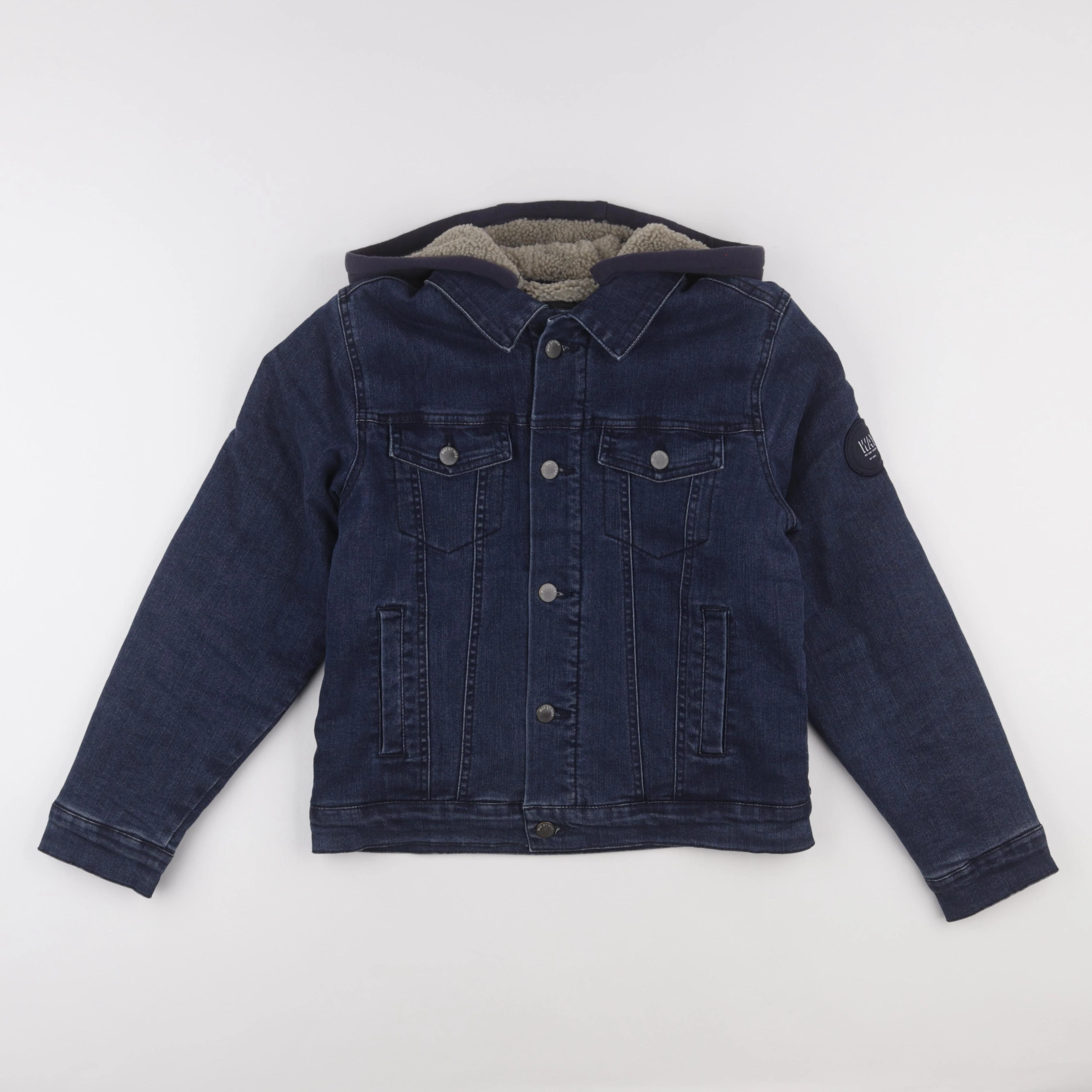 IKKS - veste doublé bleu - 12 ans