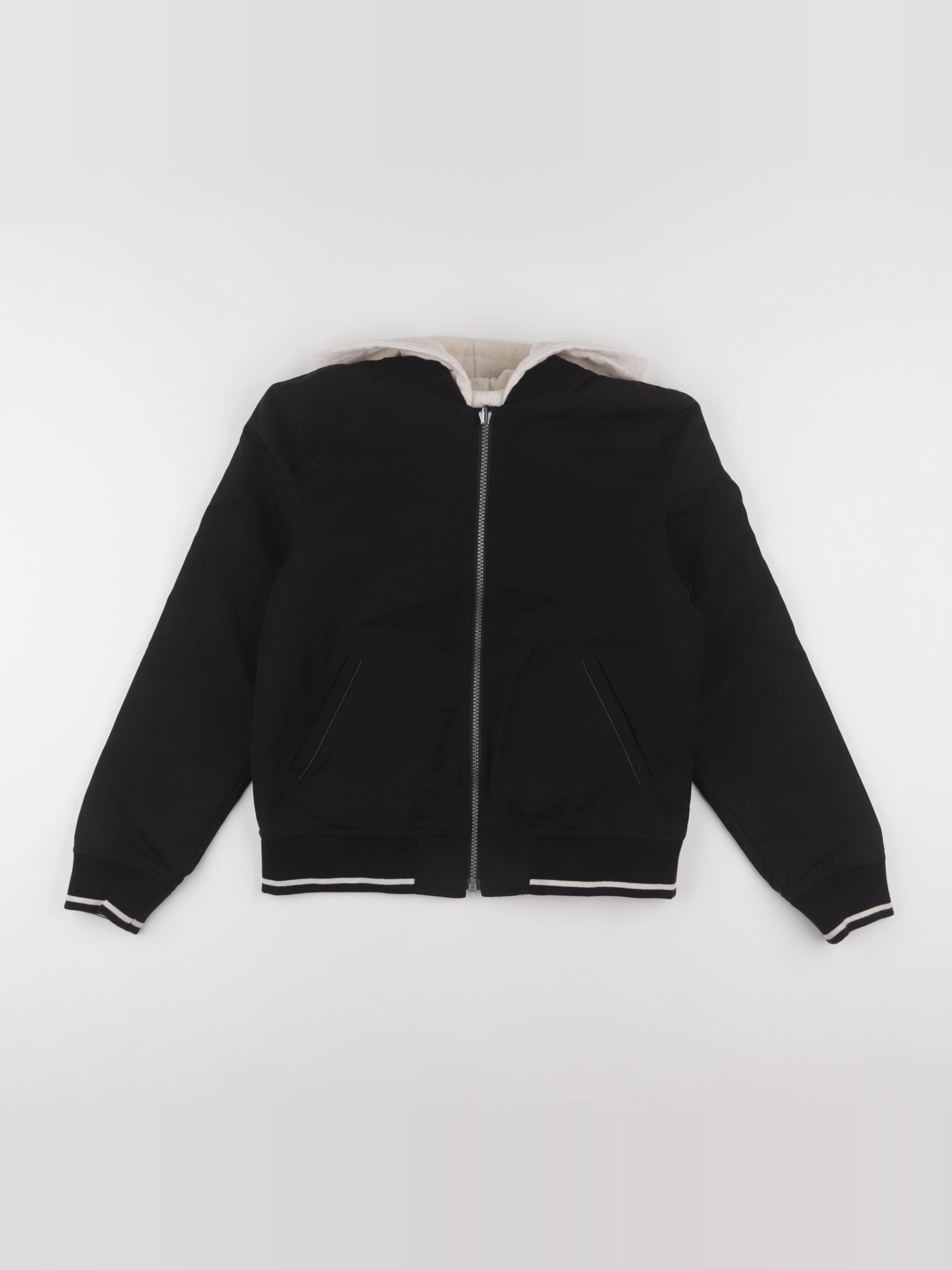 IKKS - veste réversible noir - 12 ans