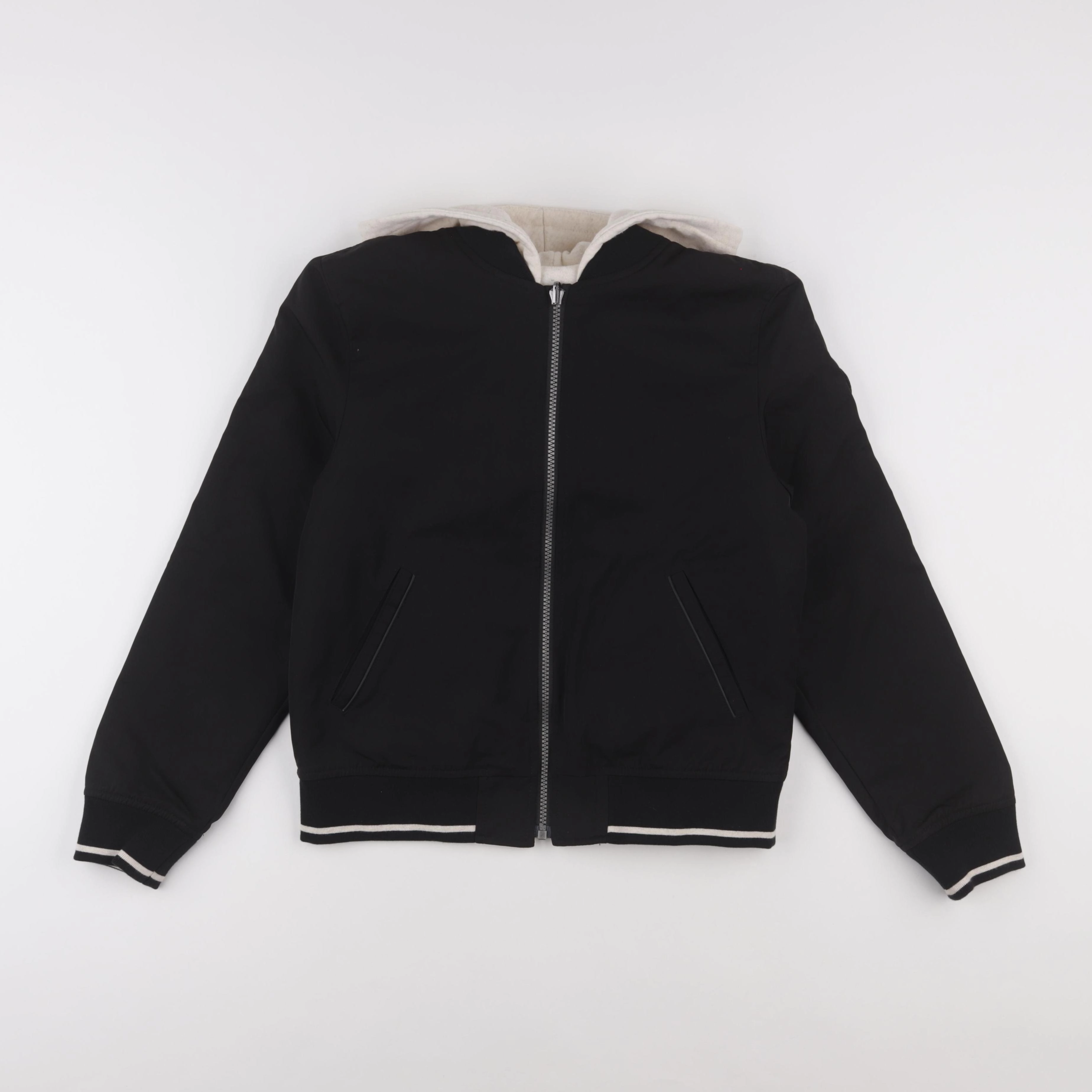 IKKS - veste réversible noir - 12 ans