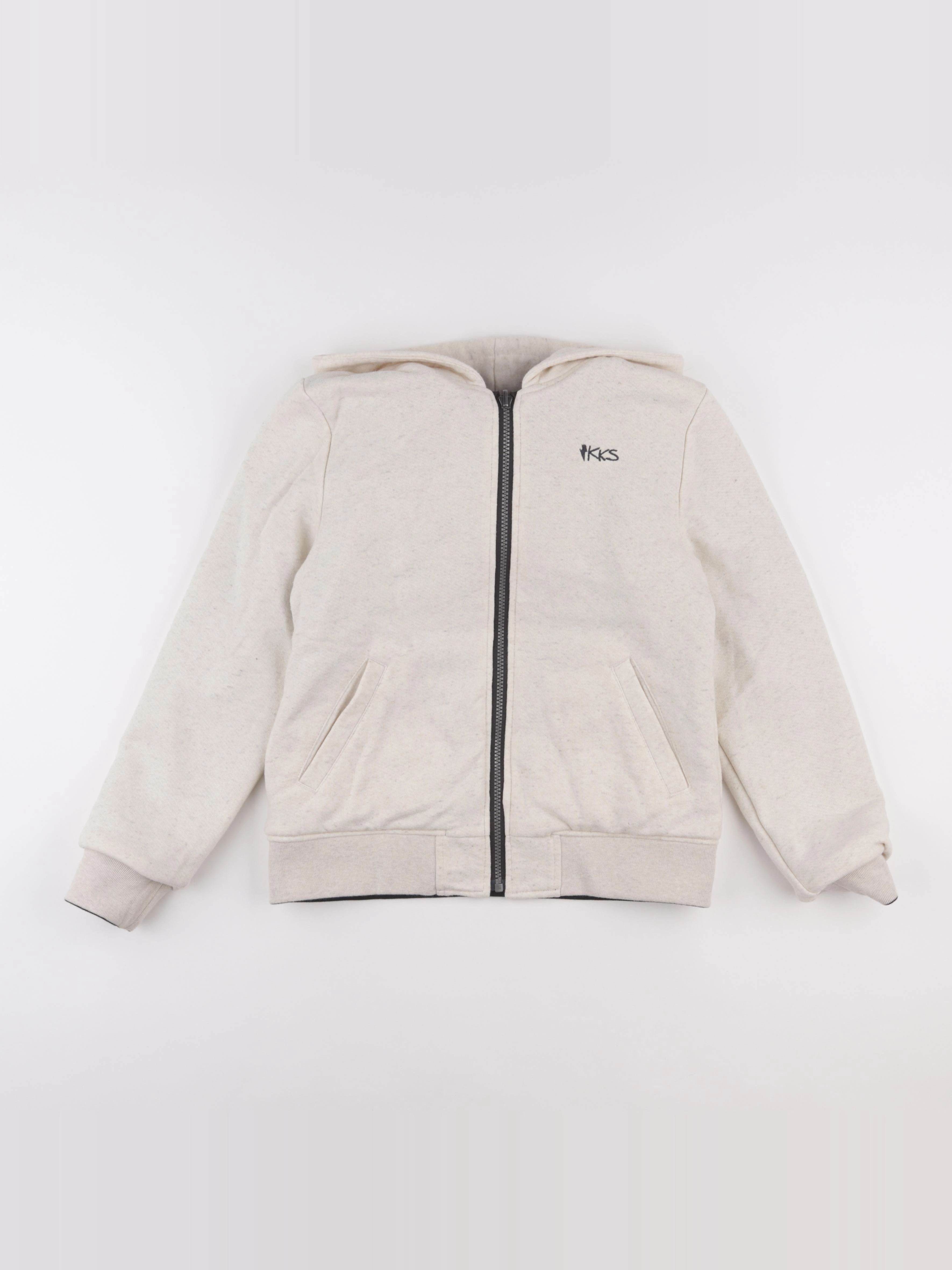 IKKS - veste réversible noir - 12 ans