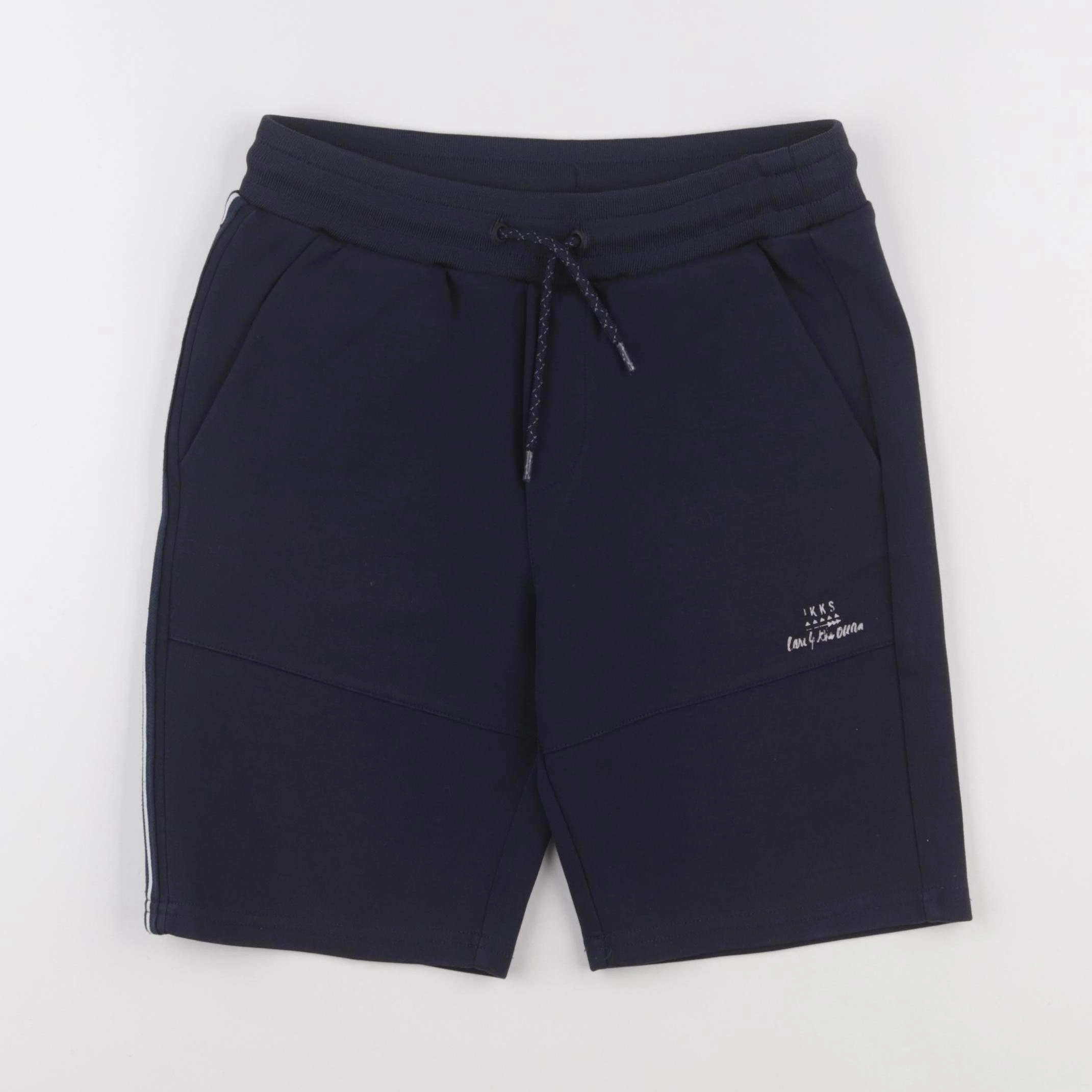 IKKS - short bleu - 10 ans