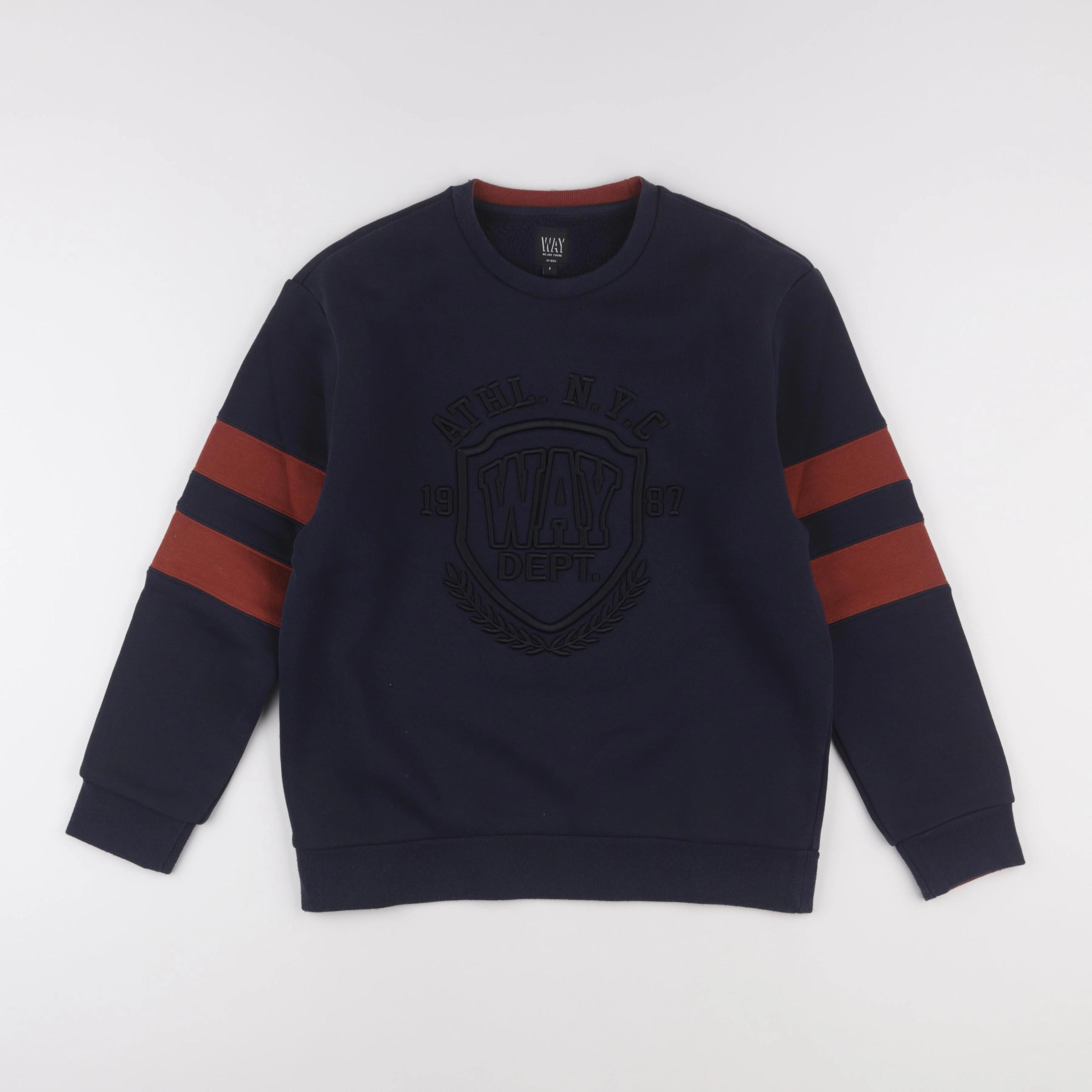 IKKS - sweat bleu - 14 ans