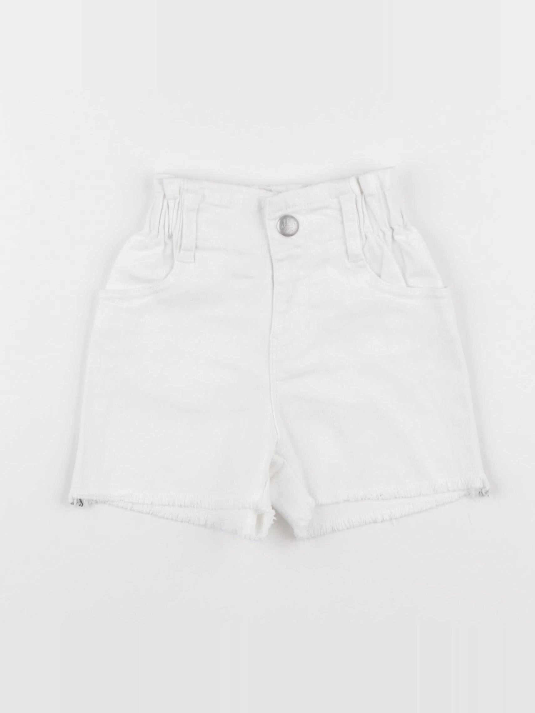 IKKS - short blanc - 5 ans