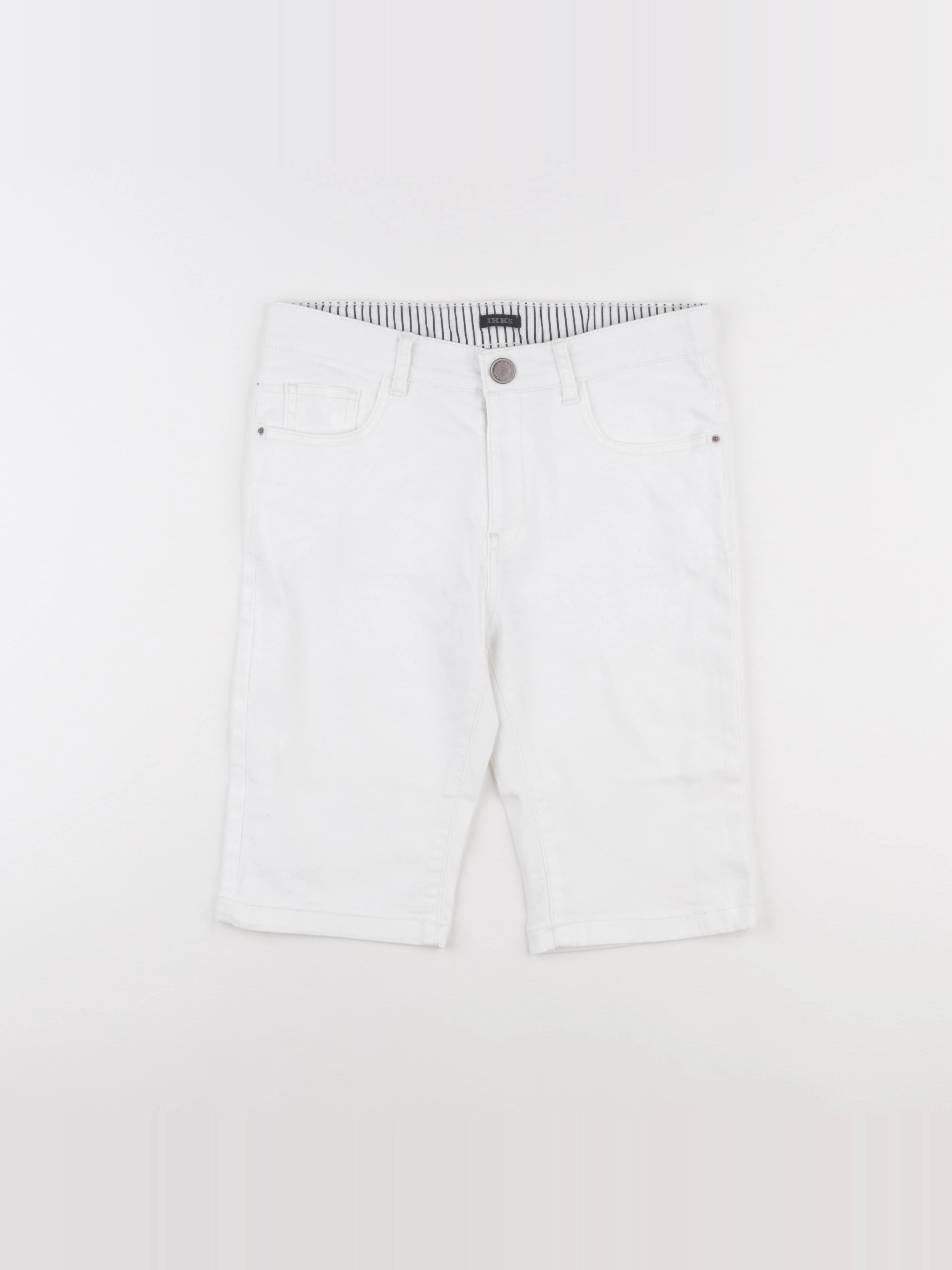 IKKS - short blanc - 12 ans