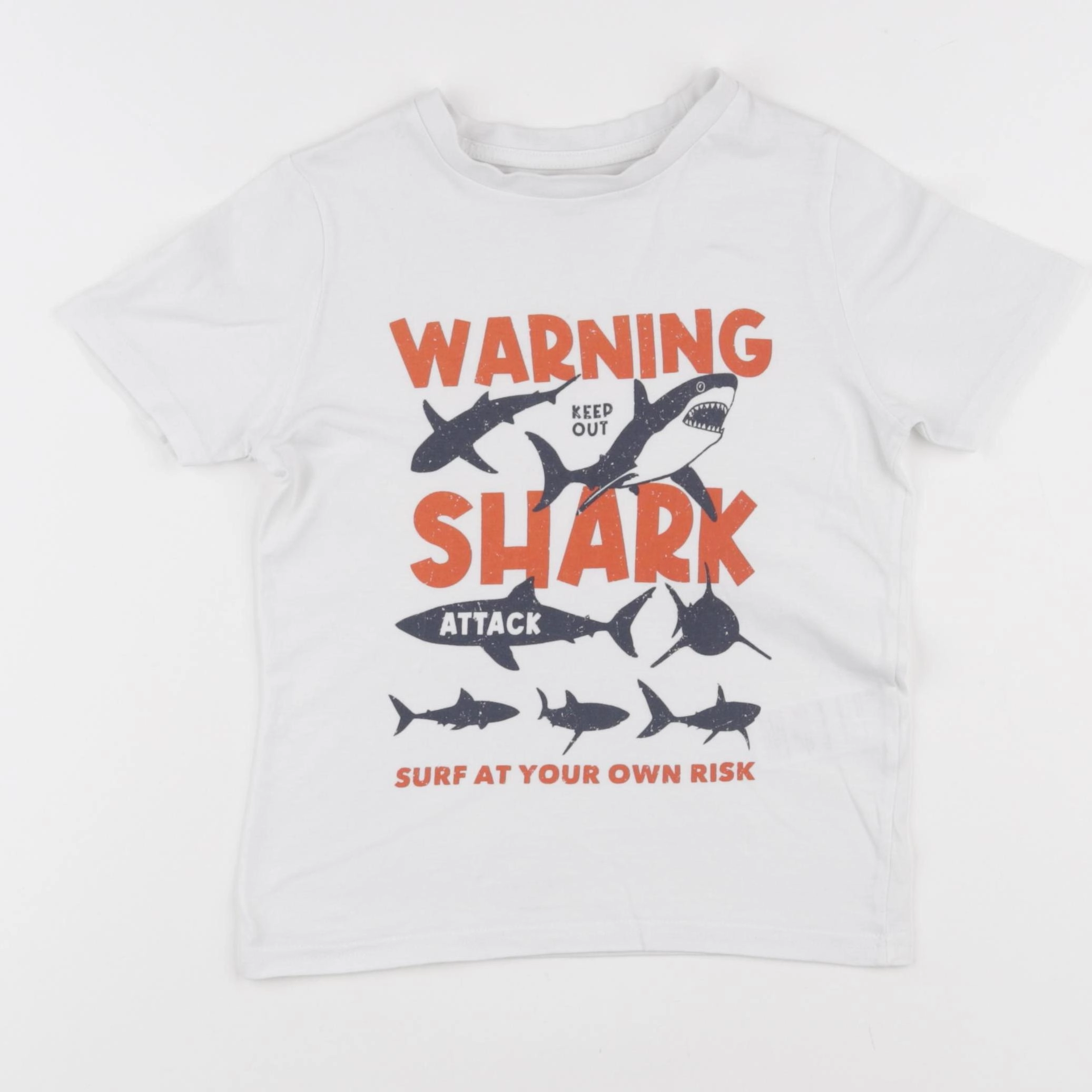 Vertbaudet - tee-shirt blanc - 5 ans
